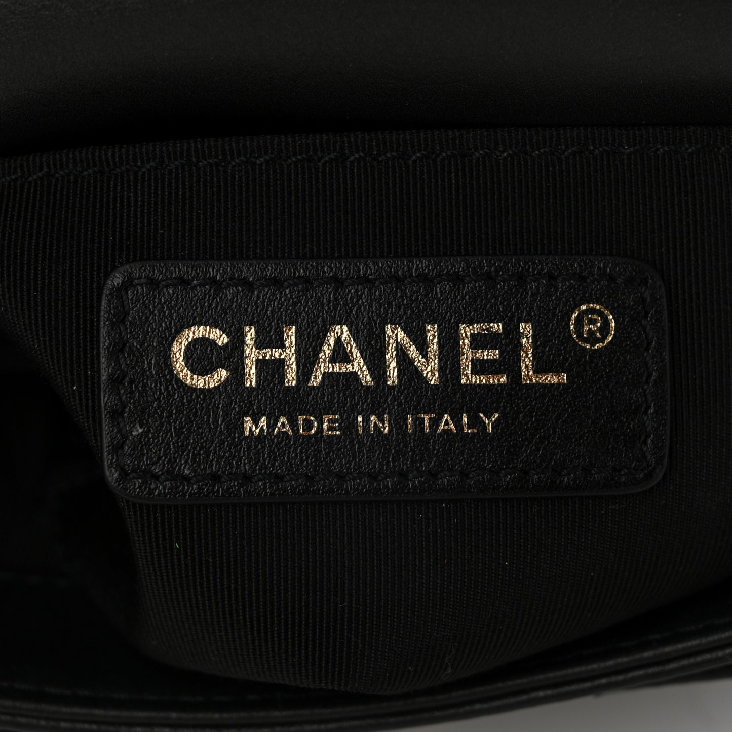 Calfskin Quilted Top Handle Flap Black