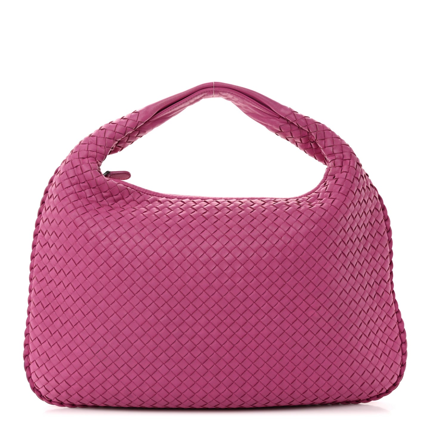 Nappa Intrecciato Large Veneta Hobo Ametiste