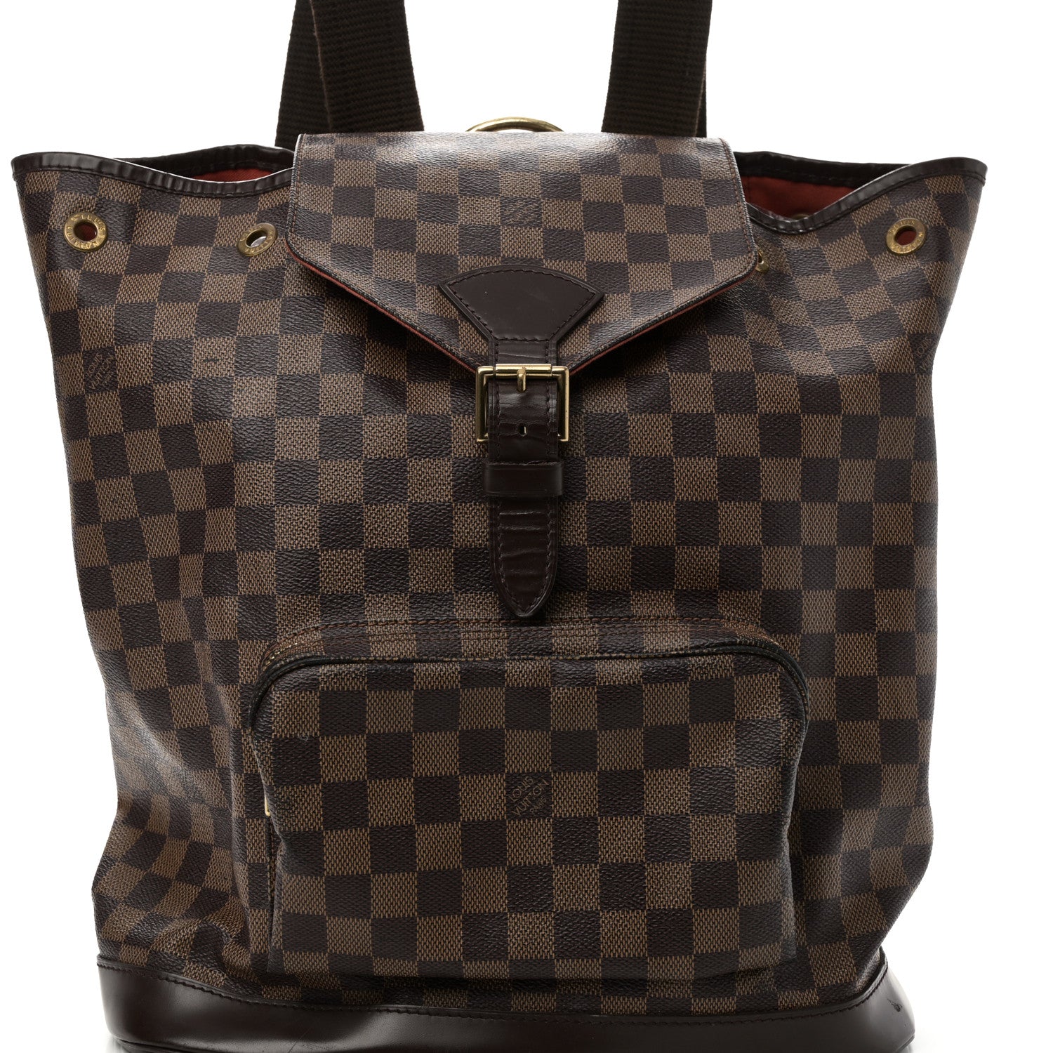 Louis Vuitton Damier Ebene Montsouris GM Backpack 7 of 9