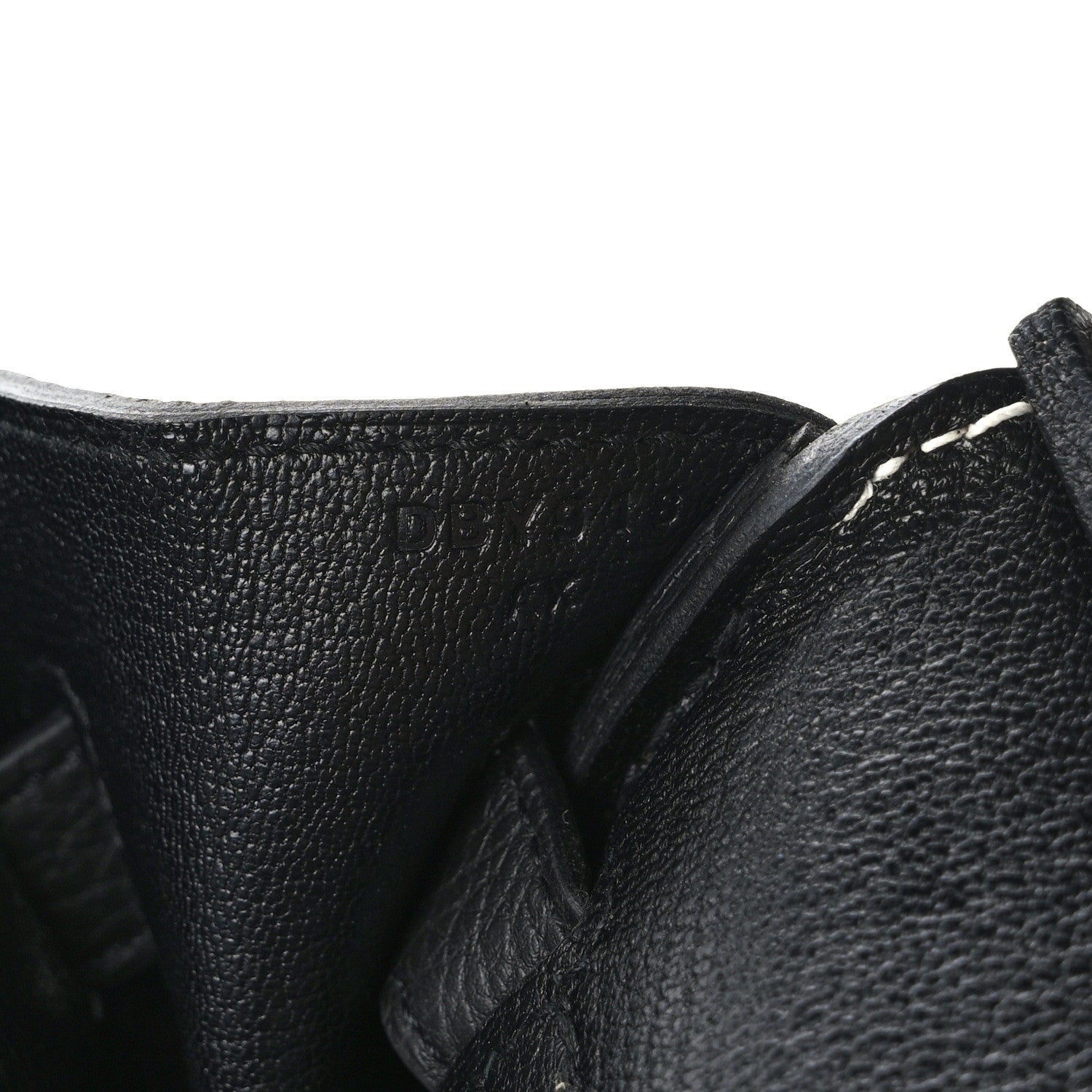 Hermes Togo Horseshoe Birkin 30 Black Etoupe 6 of 11