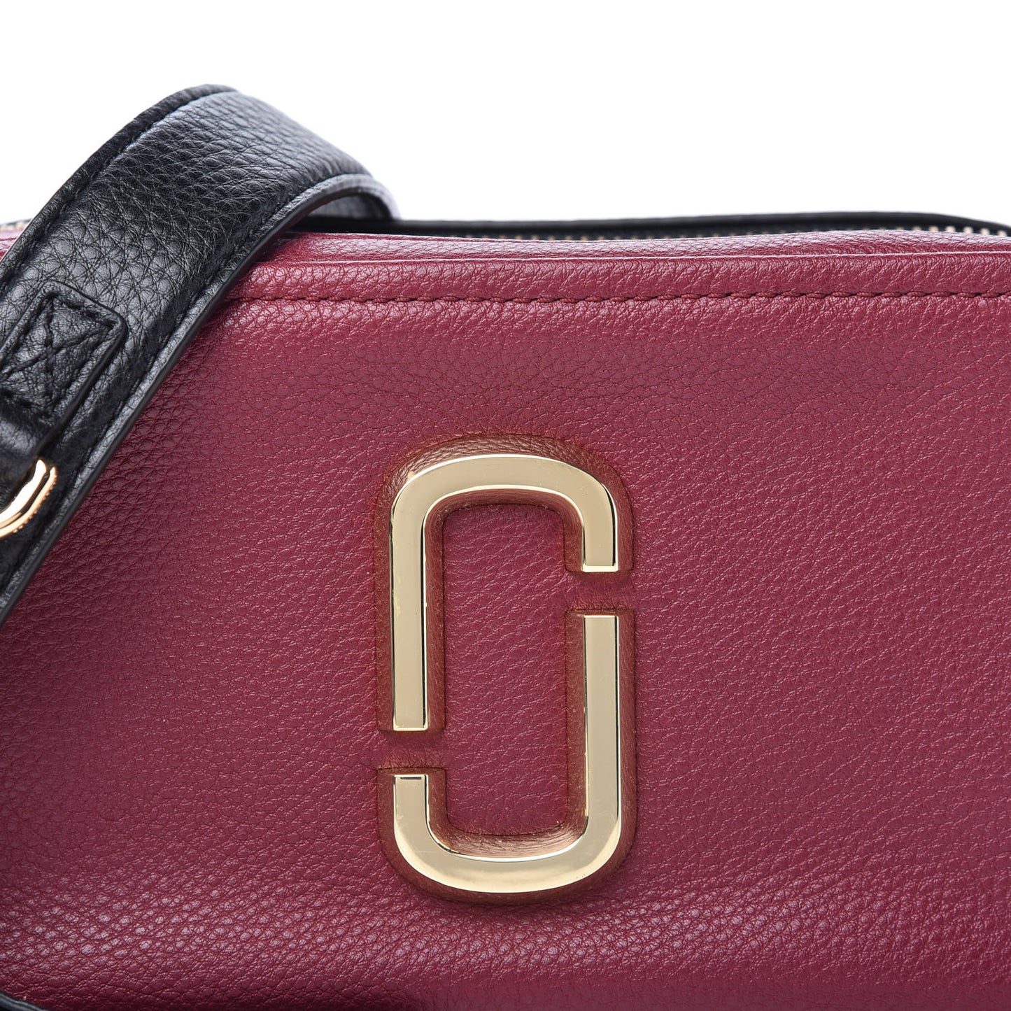 Supple Natural Grain Calfskin Softshot 21 Crossbody Bag Burgundy