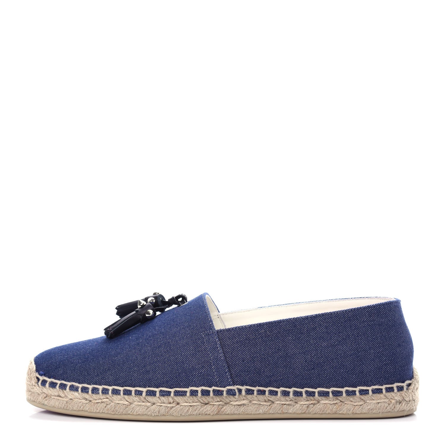Christian Louboutin Denim Papiougomme Espadrilles 41 Blue 1 of 10