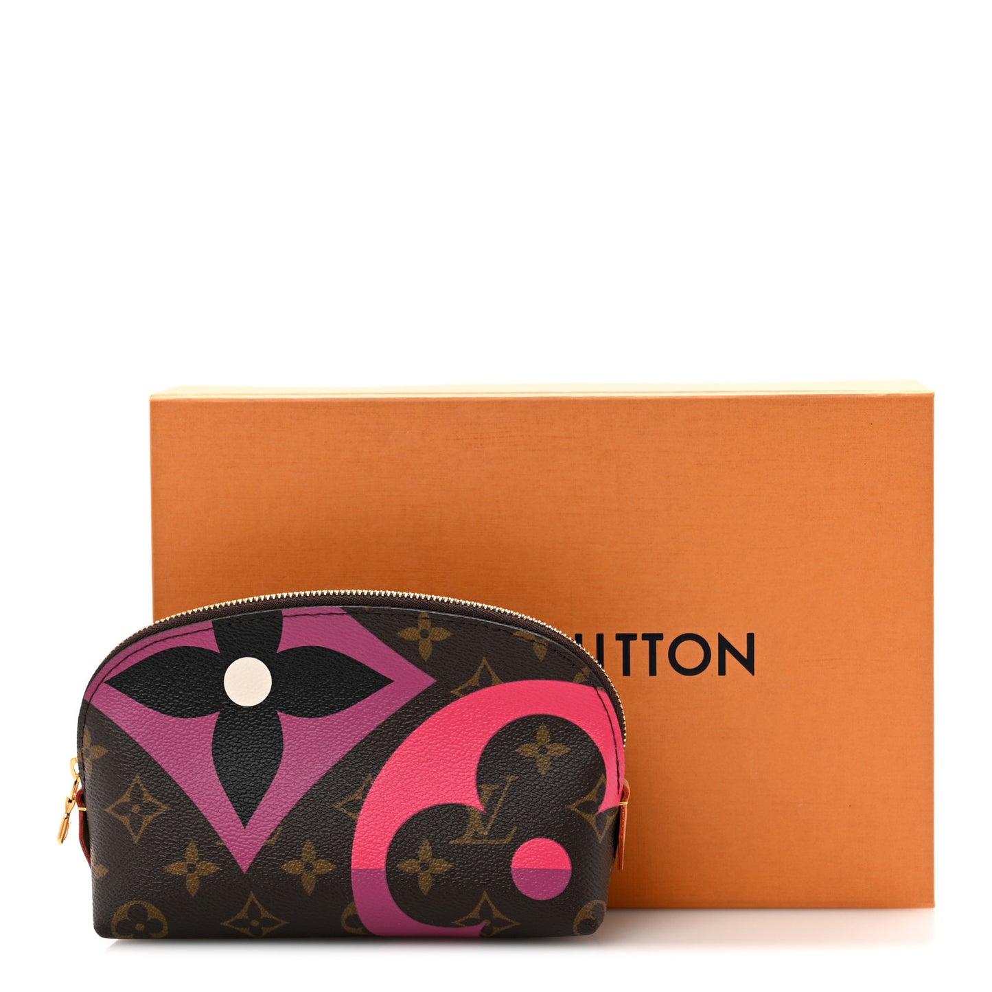 Monogram Game On Cosmetic Pouch