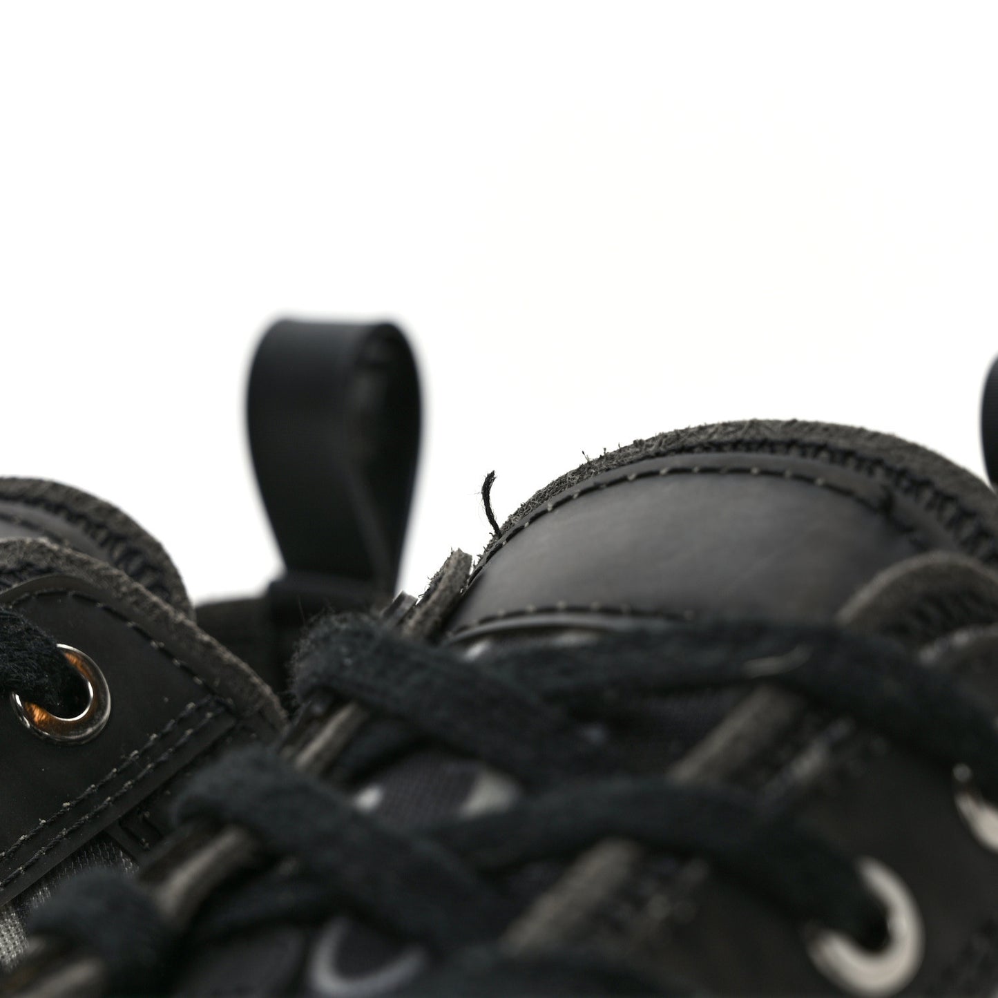 Technical Canvas Oblique B23 Low Top Sneakers 38 Black