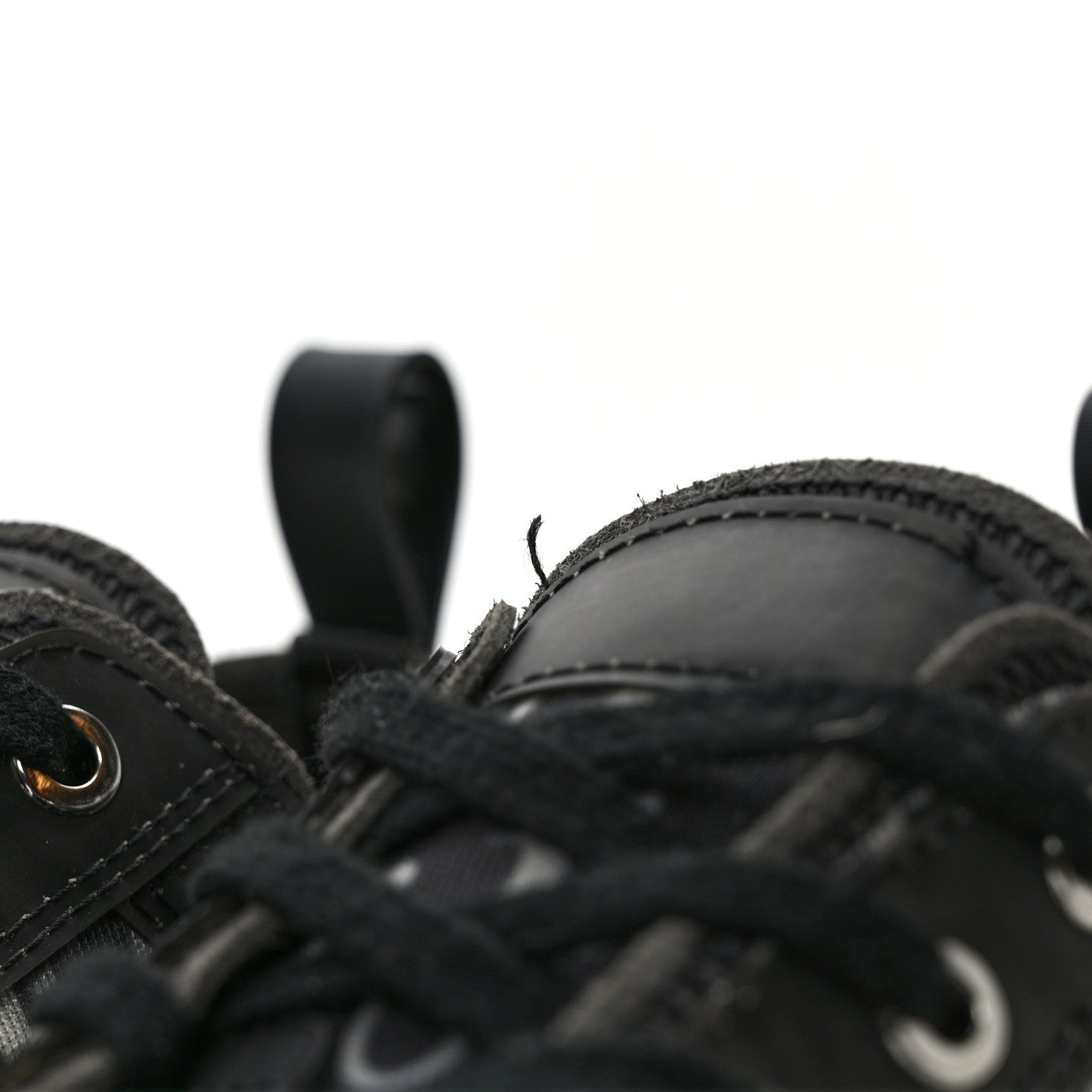 Christian Dior Technical Canvas Oblique B23 Low Top Sneakers 38 Black 8 of 8