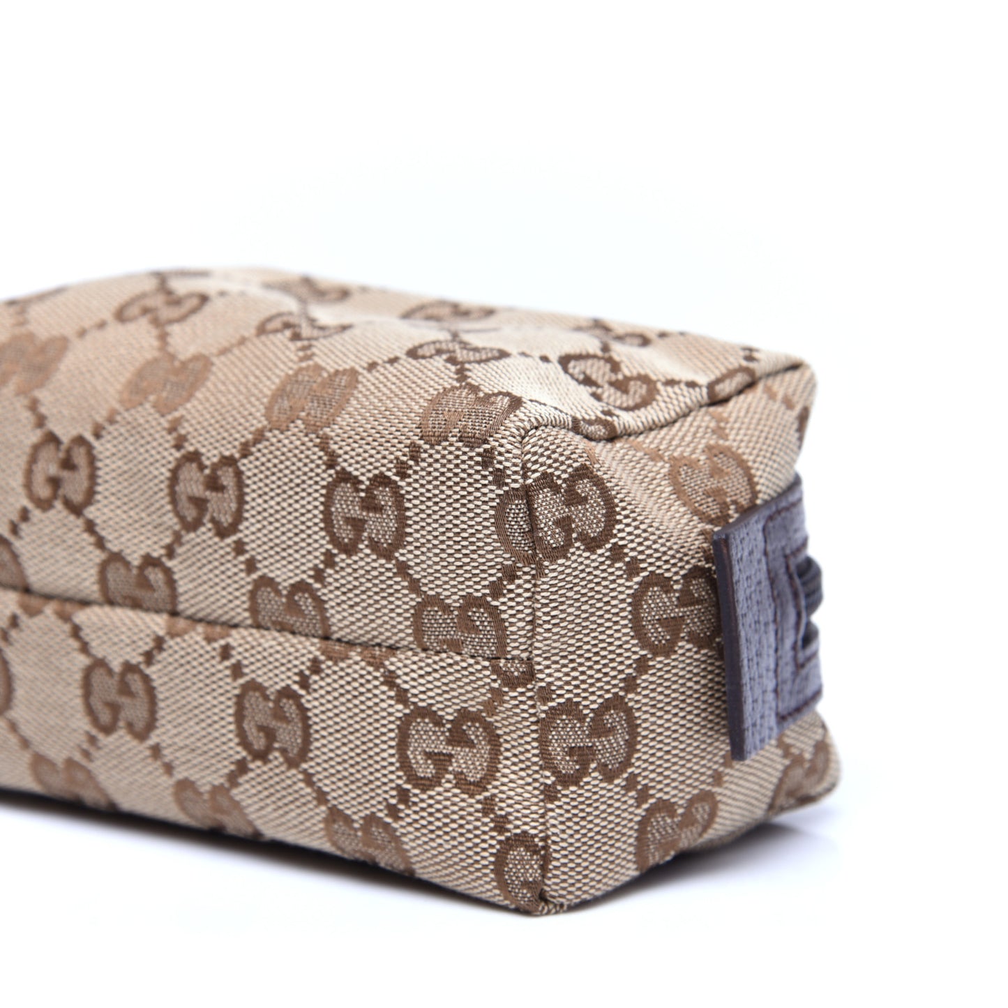 Monogram Small Cosmetic Case Dark Brown