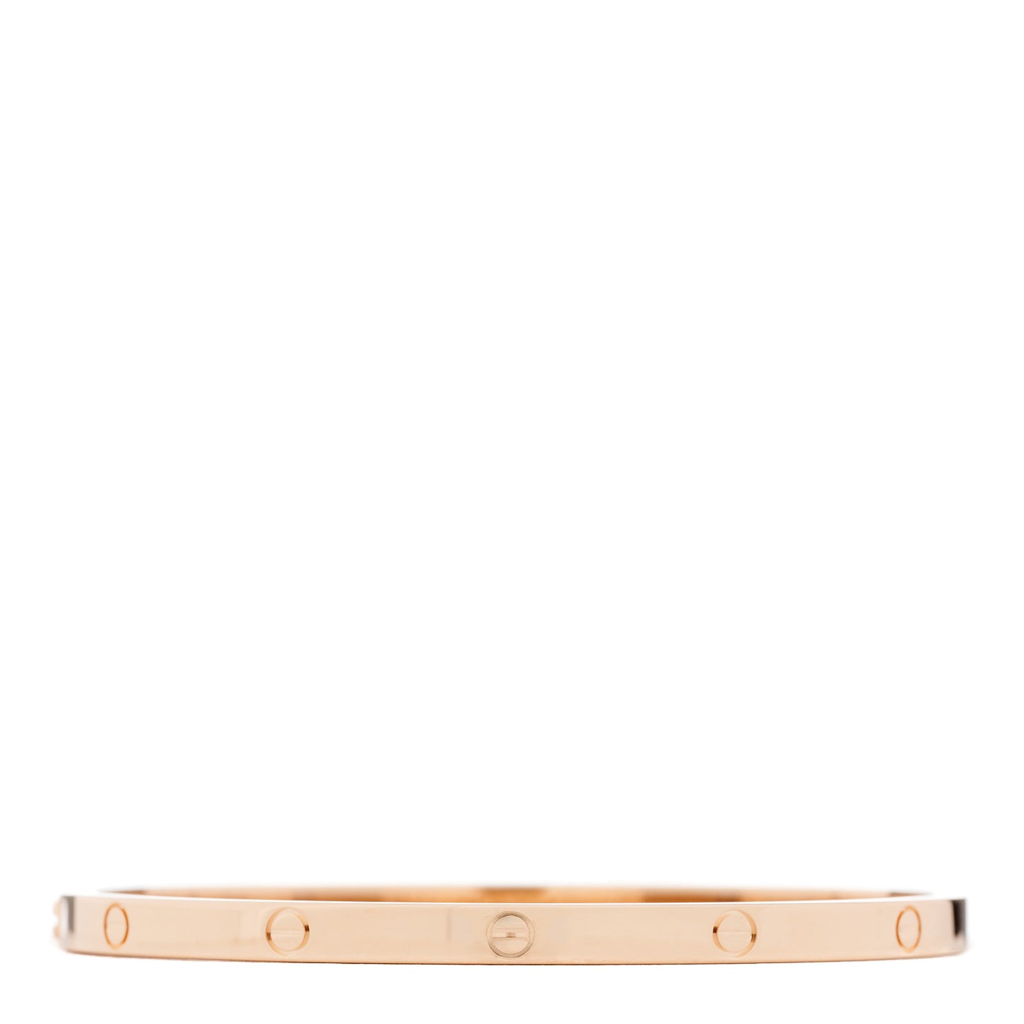 18K Pink Gold Small LOVE Bracelet 16