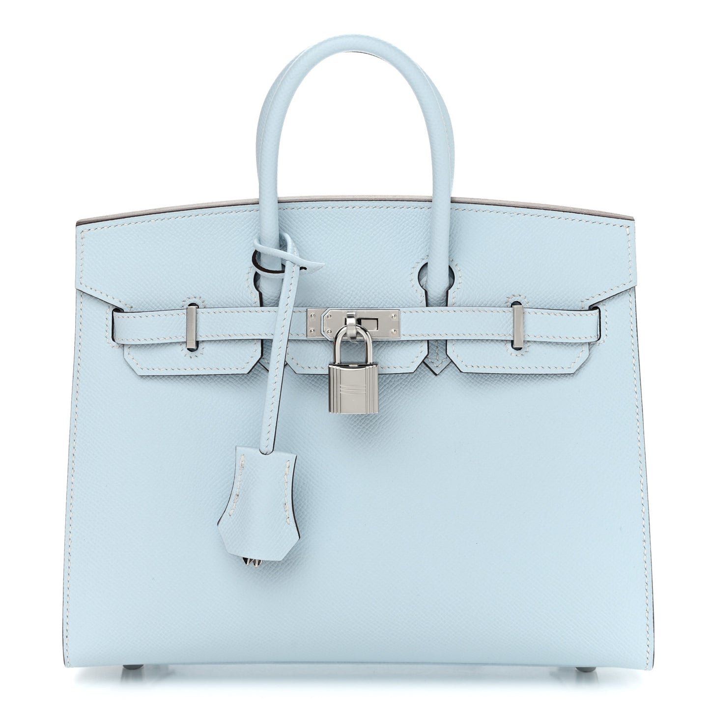 Epsom Birkin Sellier 25 Bleu Brume