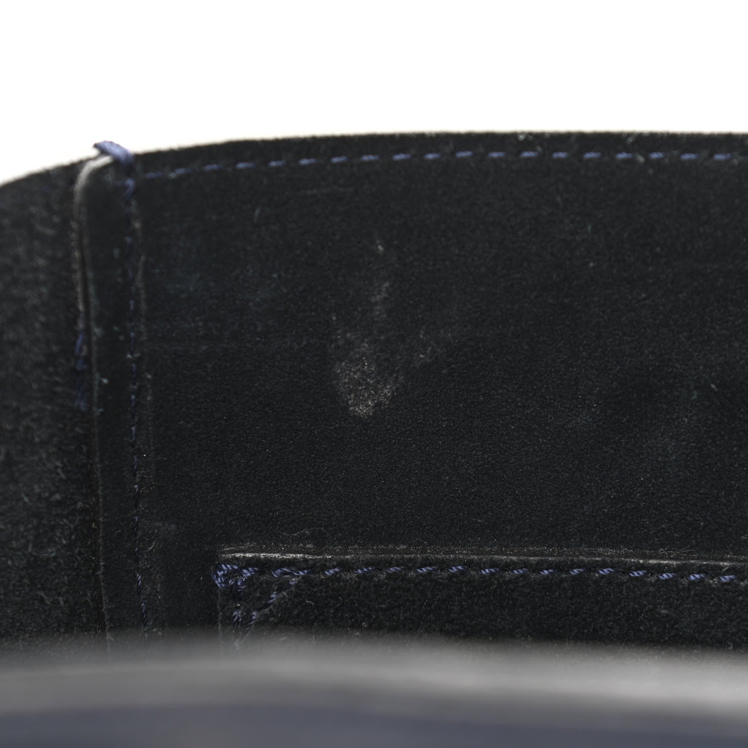 Mulberry Silky Calf Nubuck Stripe Small Willow Tote Midnight Blue 7 of 10