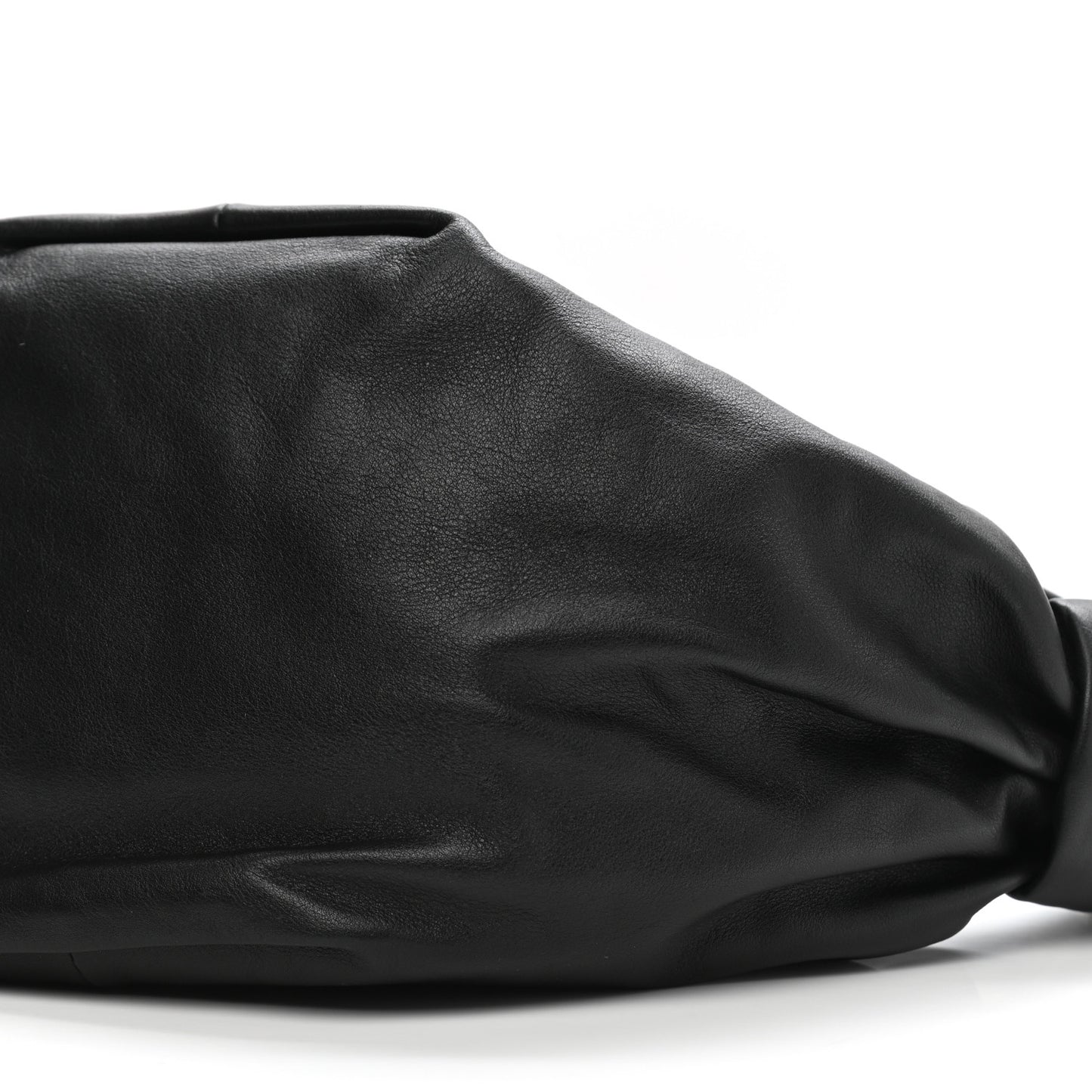 Nappa Mini Double Knot Bag Black