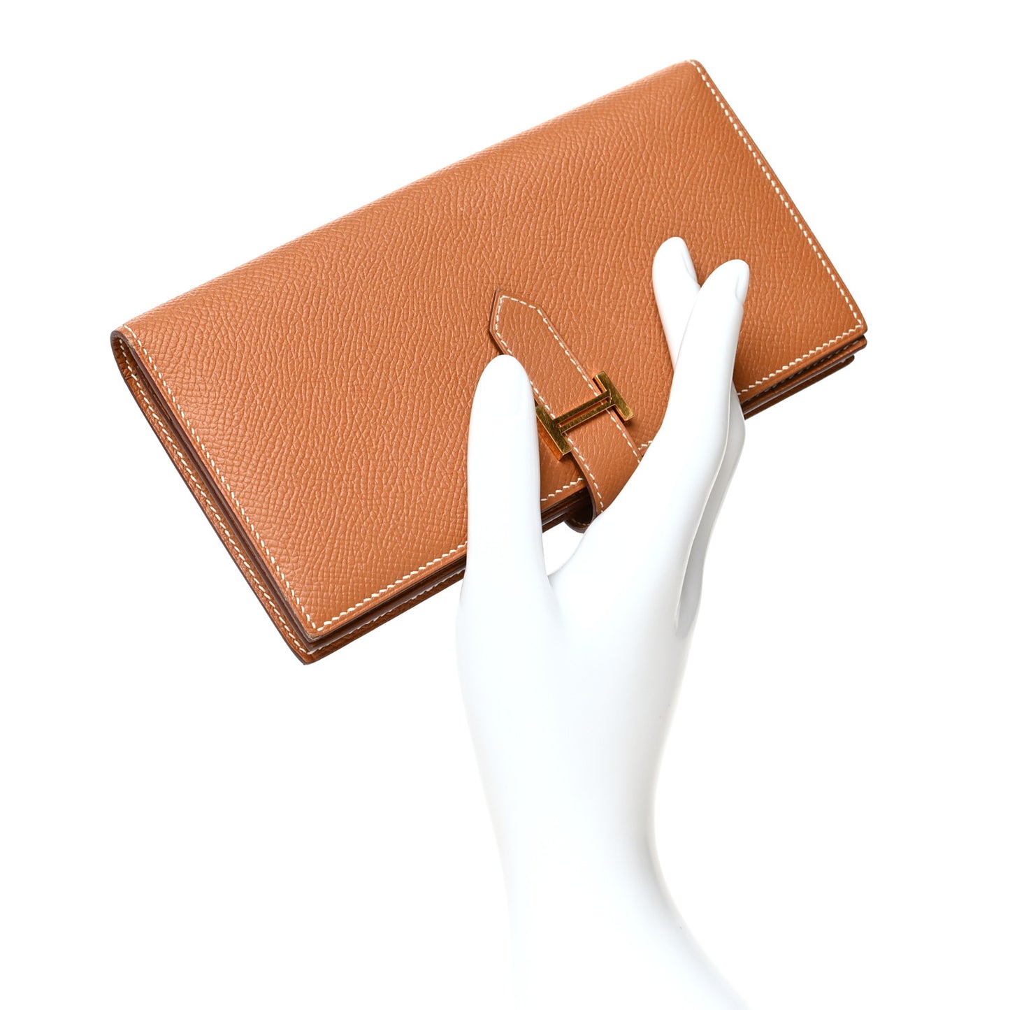 Epsom Bearn Gusset Wallet Gold