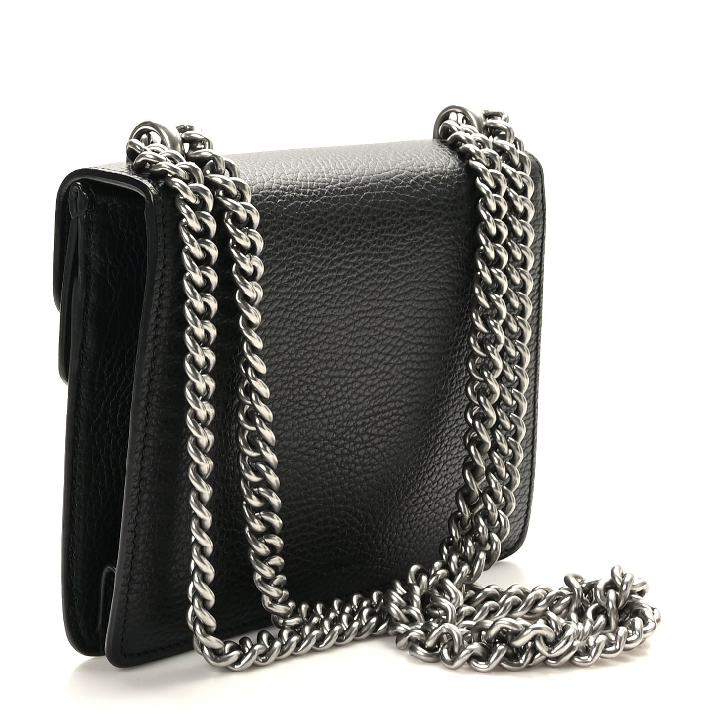 Calfskin Mini Dionysus Shoulder Bag Black