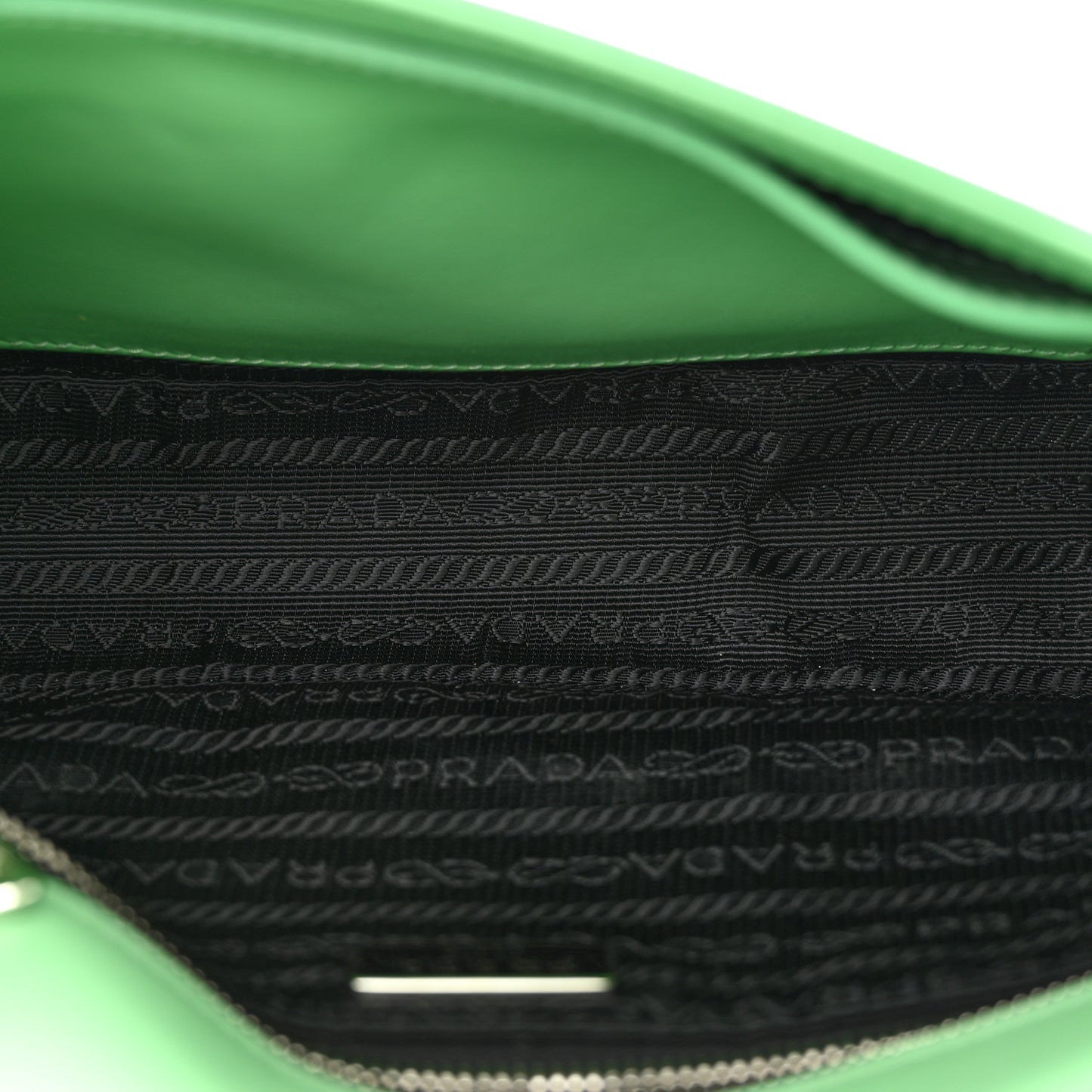 Saffiano Vernice Chain Shoulder Bag Green