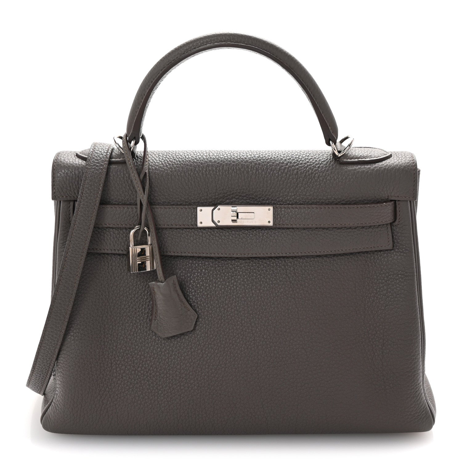 Hermes Togo Kelly Retourne 32 Etain 1 of 10