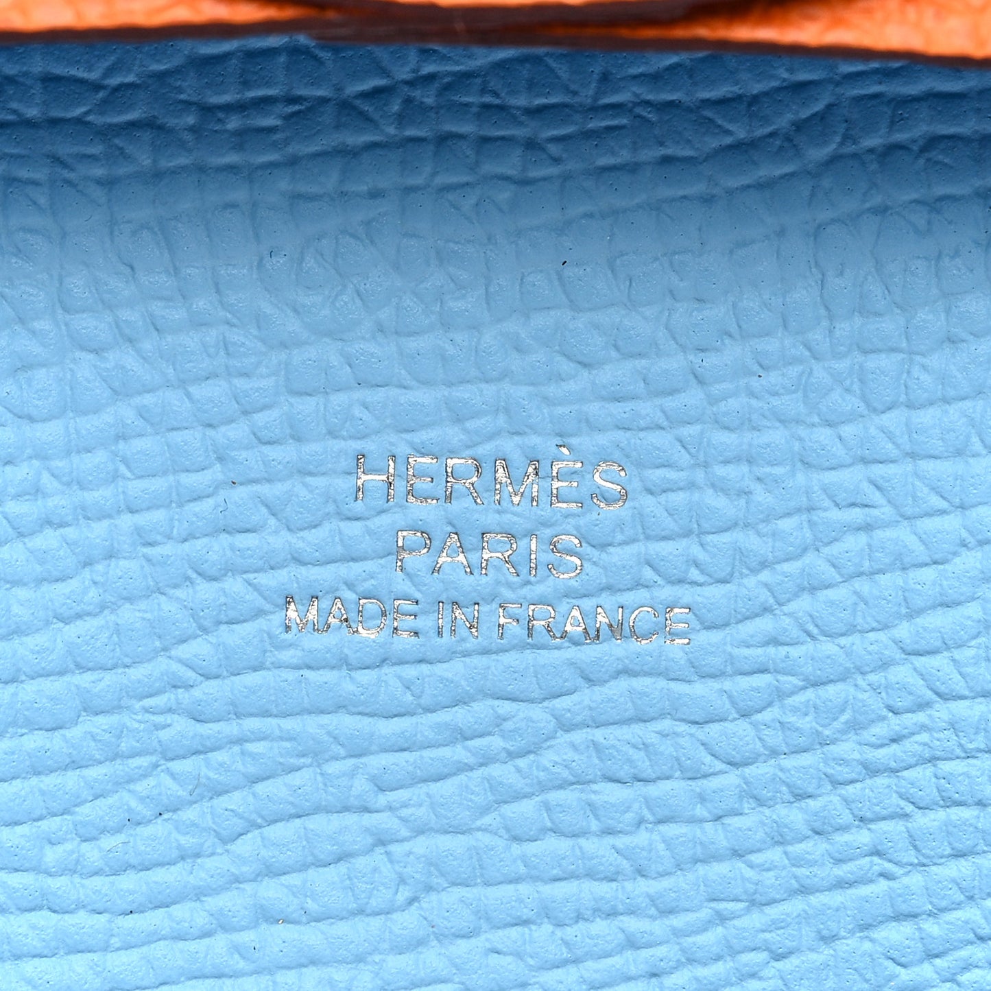 Epsom Bastia Verso Coin Purse Orange Celeste