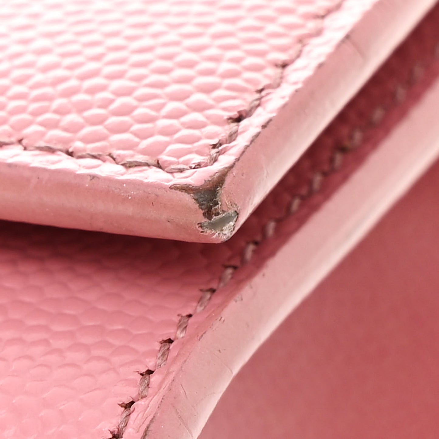 Grain De Poudre Small Classic Monogram Kate Satchel Old Rose