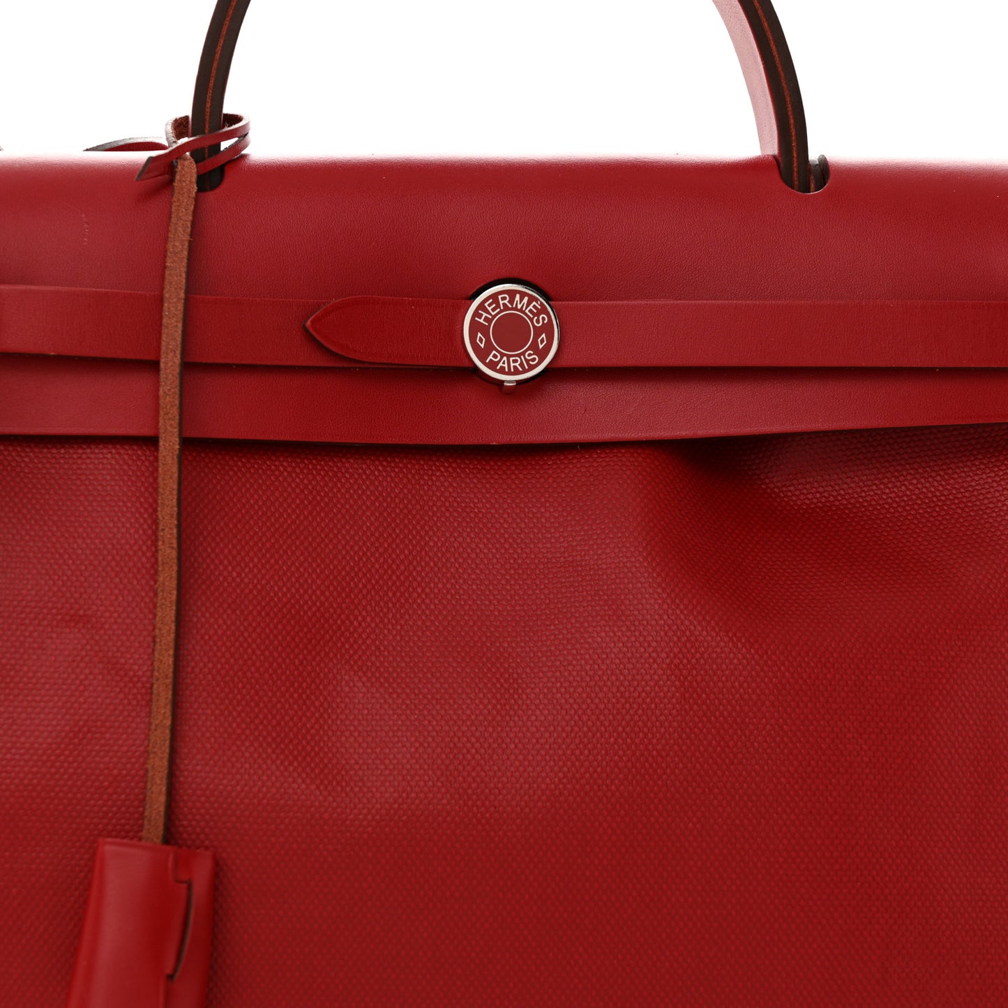 Toile H Berline Vache Hunter Herbag Zip PM 31 Rouge Piment Ecru