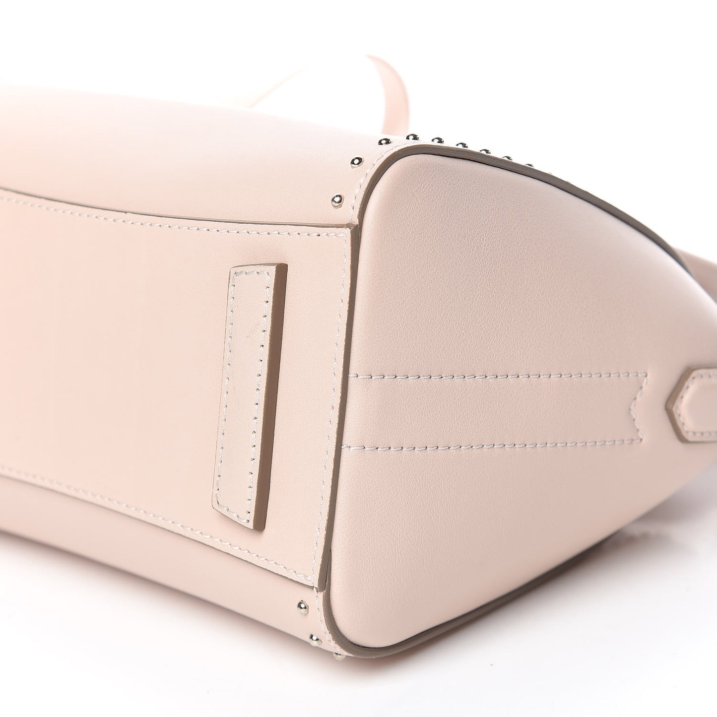 Smooth Calfskin Mini Studded Antigona Pale Pink