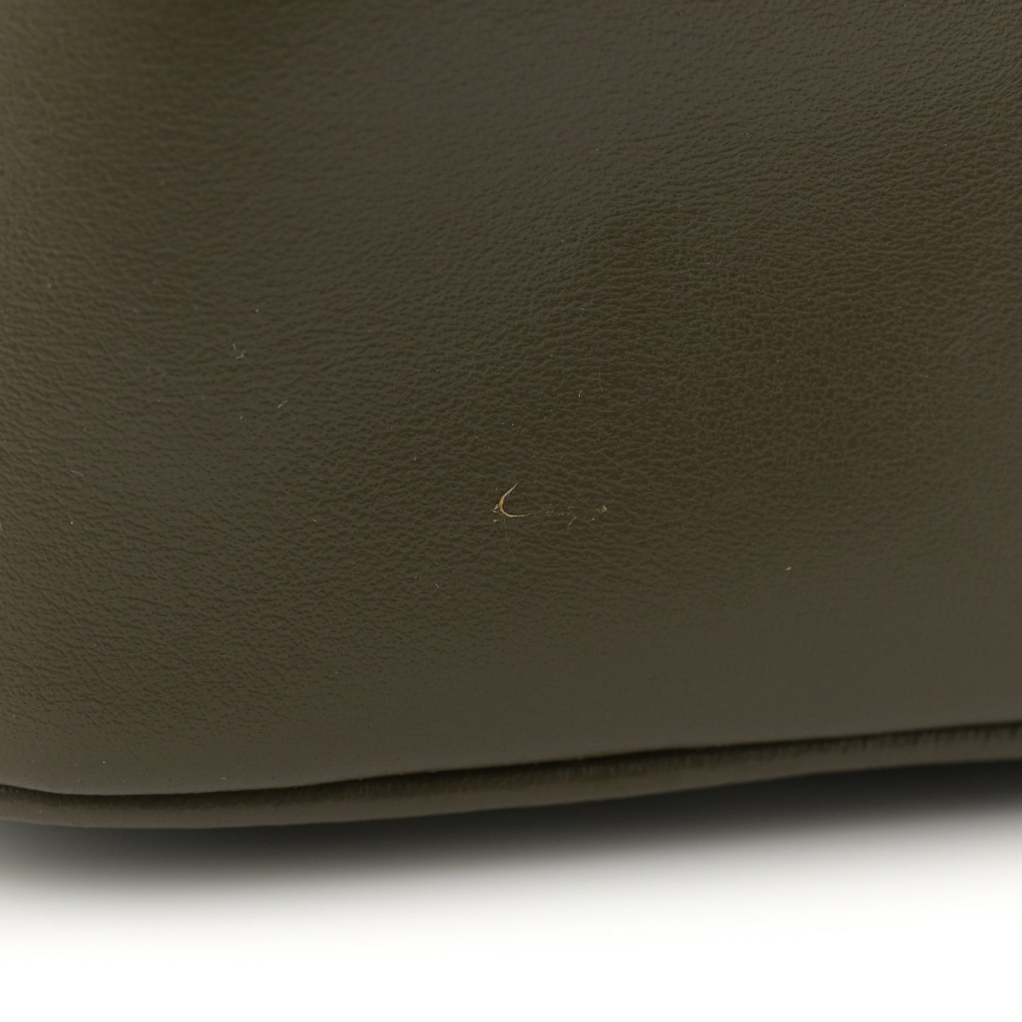 Calfskin Matelasse Monogram Lou Camera Bag Military Olive