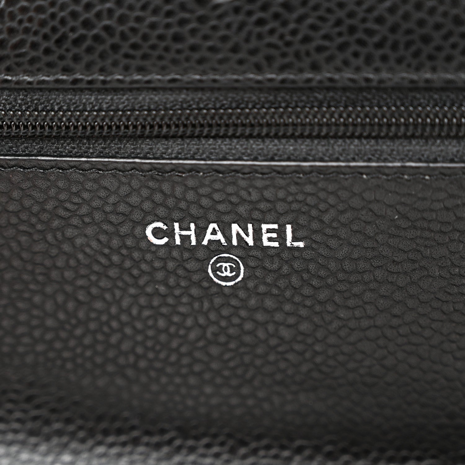 Chanel Caviar Quilted Wallet On Chain WOC Black 6 of 12