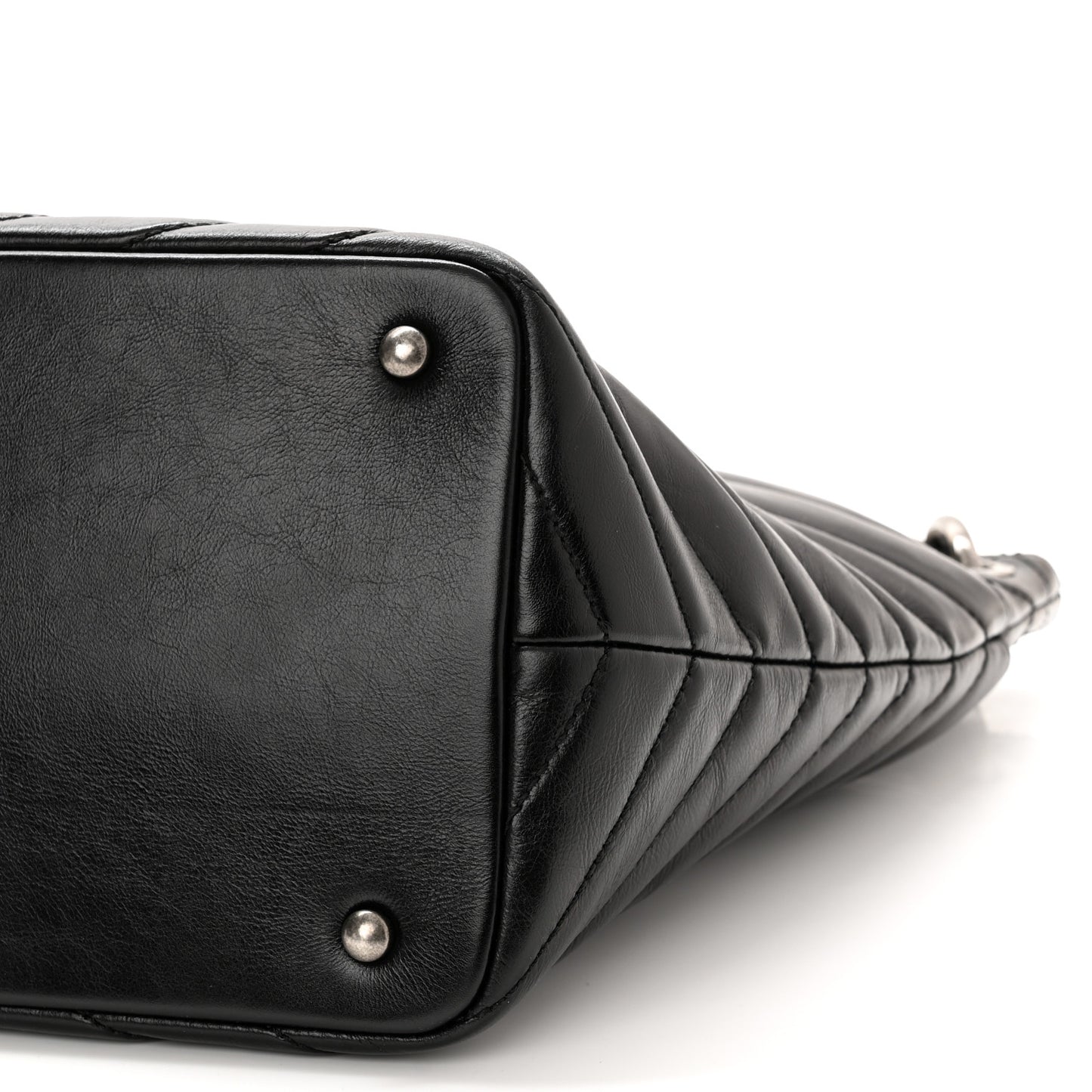 Aged Calfskin Quilted Mad About Quilting Small Hobo Black