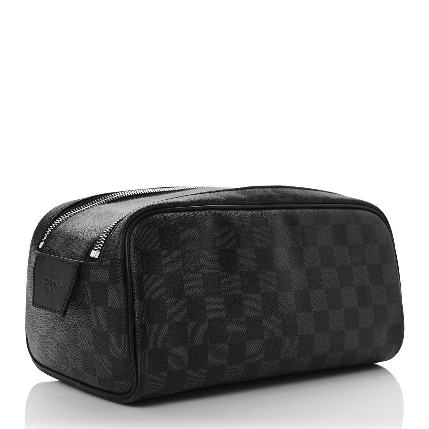 Damier Graphite Dopp Kit Toilet Pouch