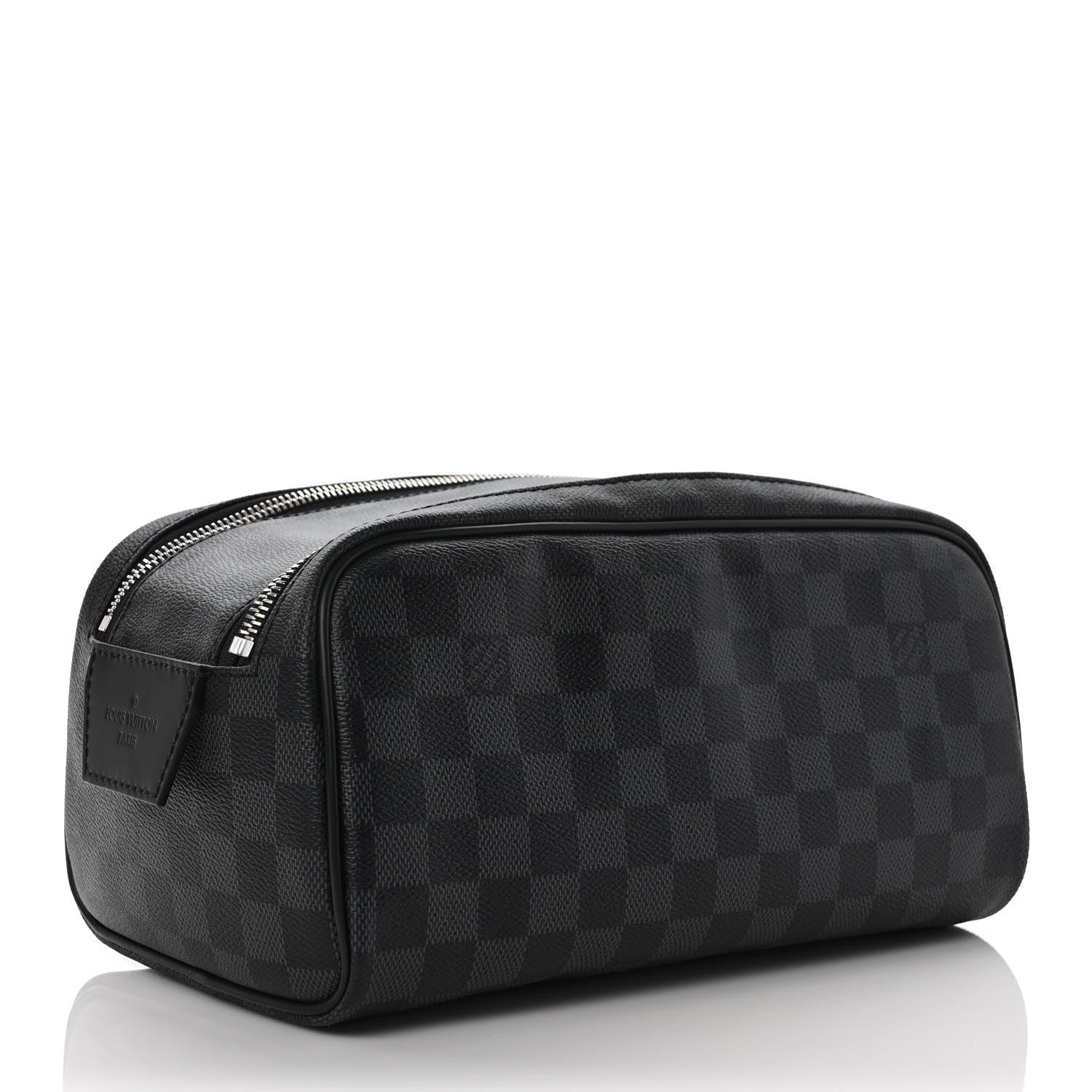 Louis Vuitton Damier Graphite Dopp Kit Toilet Pouch 3 of 9