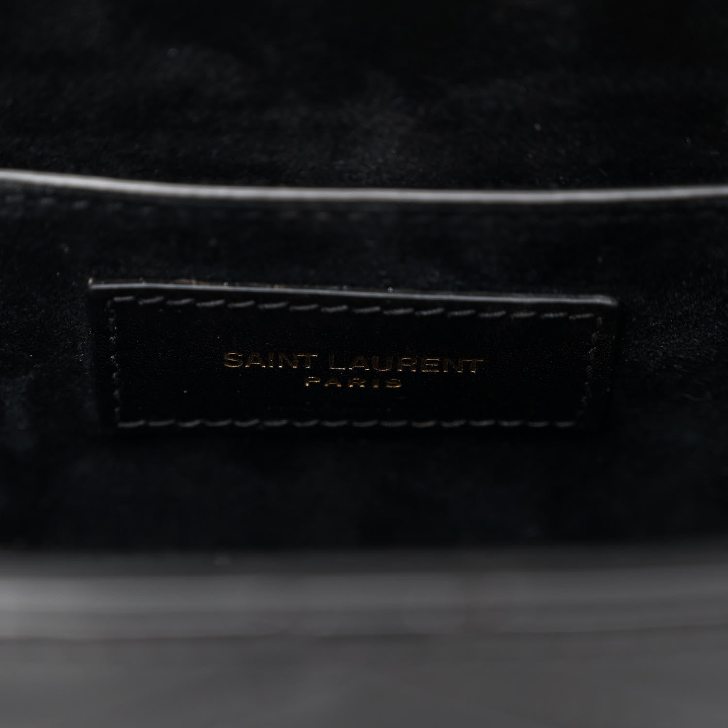 Saint Laurent Patent Matelasse Monogram June Box Bag Black 6 of 9