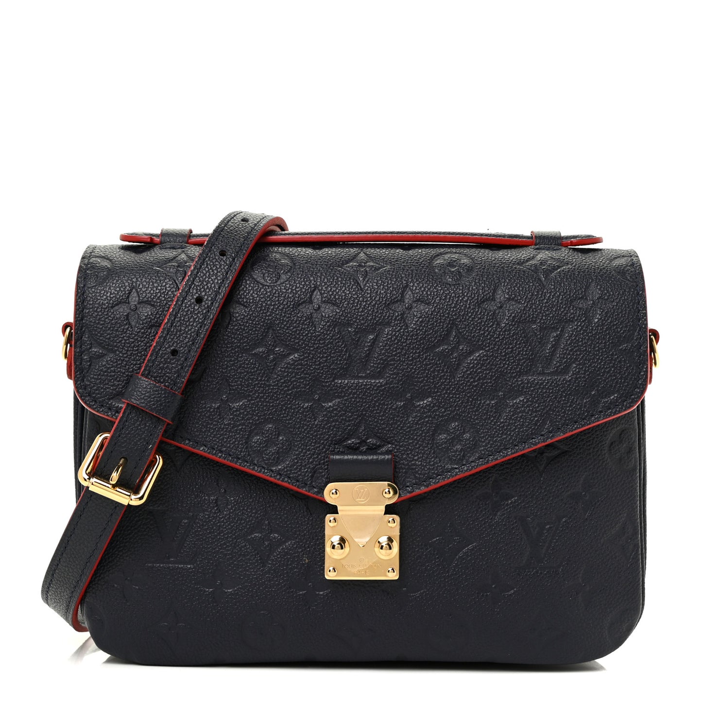 Empreinte Pochette Metis Marine Rouge