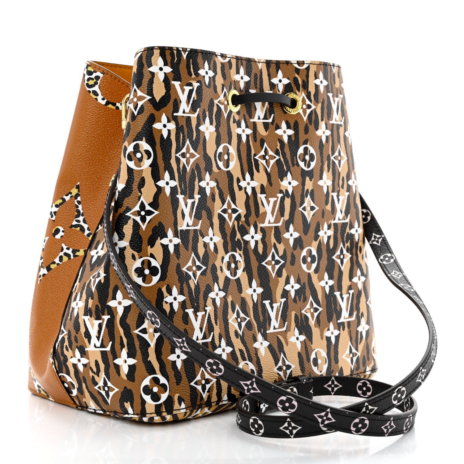 Louis Vuitton Monogram Giant Jungle NéoNoé Caramel 3 of 11