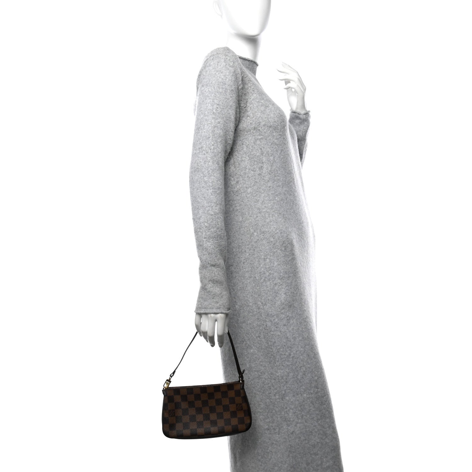 Louis Vuitton Damier Ebene Navona Pochette Accessories 2 of 10
