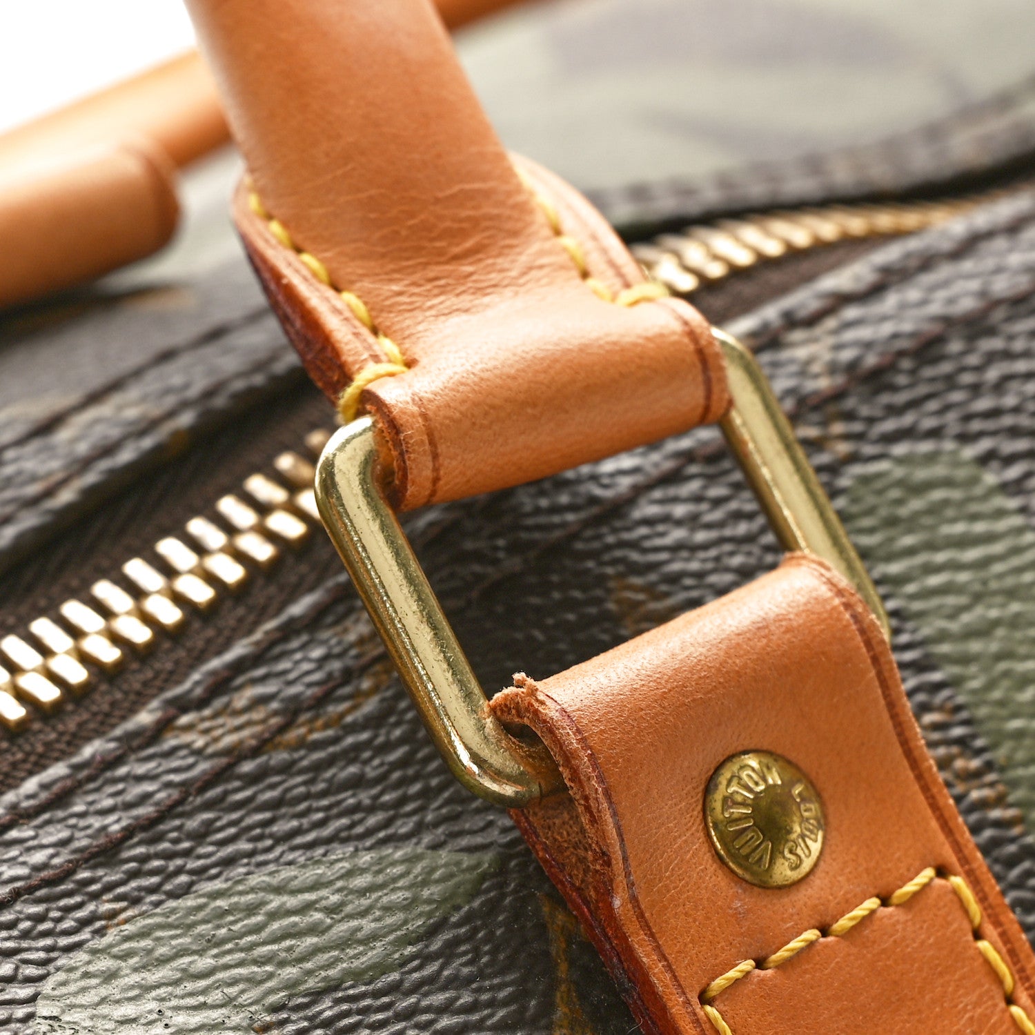 Louis Vuitton Graffiti Keepall 50 Kaki 13 of 13