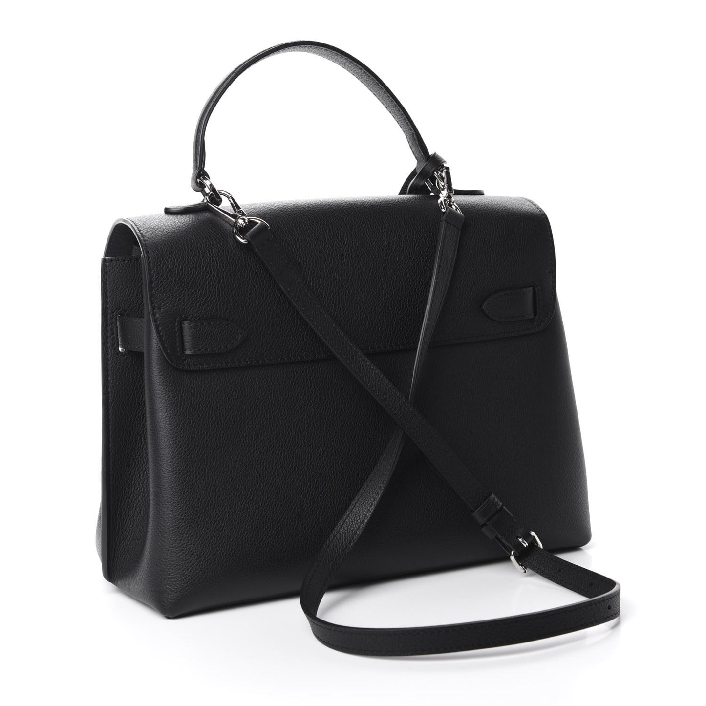 Soft Calfskin Lockme Ever Black