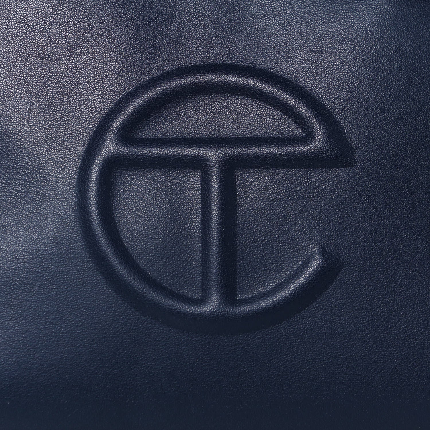 Telfar Vegan Leather Small Shopping Bag Navy 8 of 12