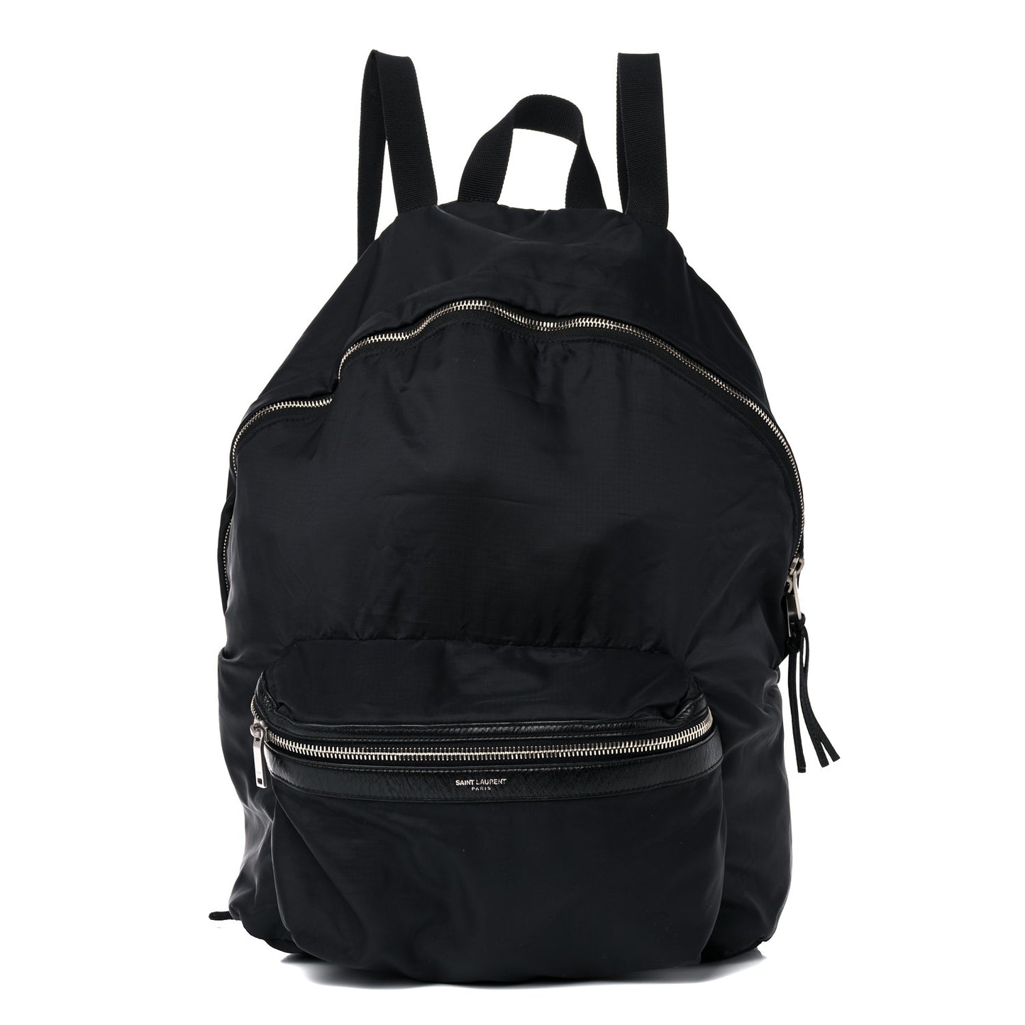 Nylon City Backpack Black