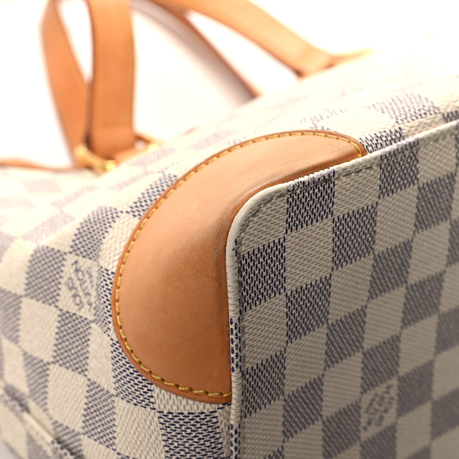 Louis Vuitton LOUIS VUITTON Damier Azur Hampstead PM 10 of 13
