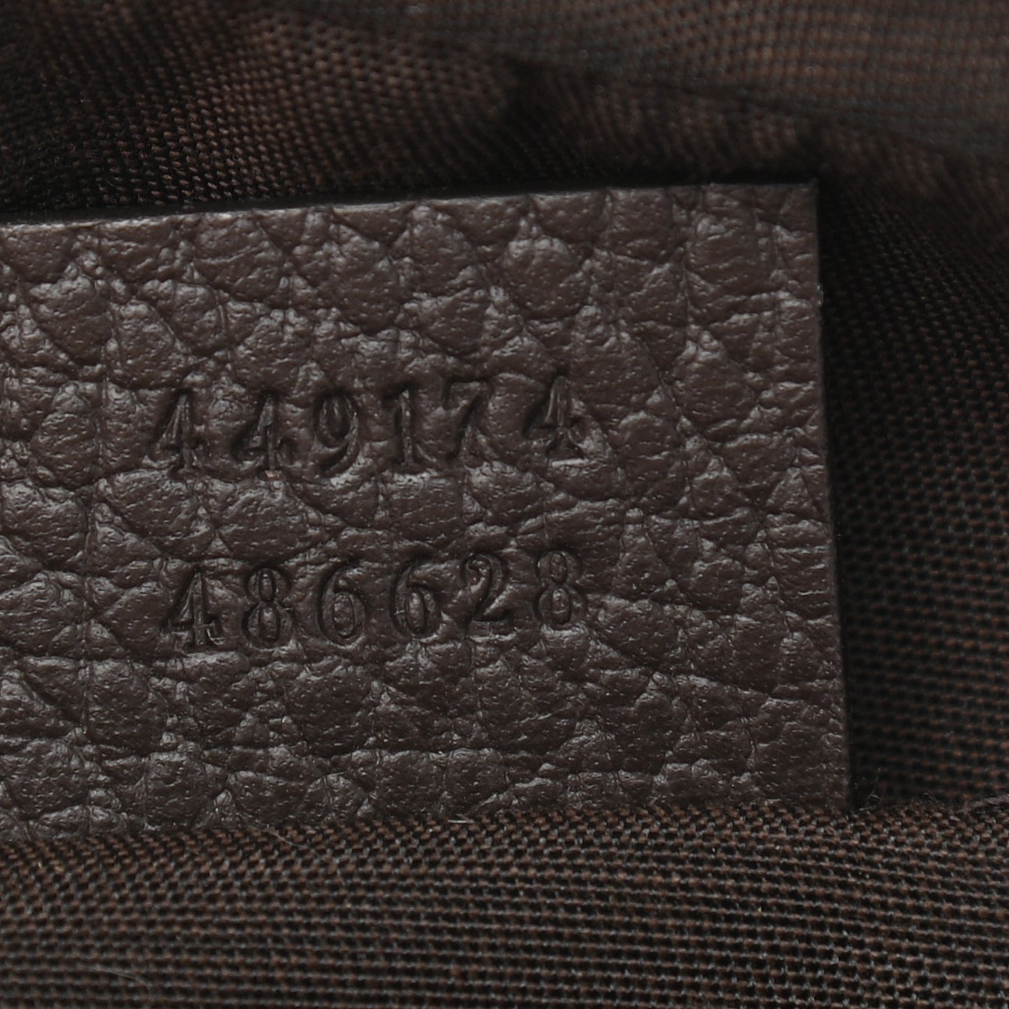 Monogram Belt Bag Dark Brown