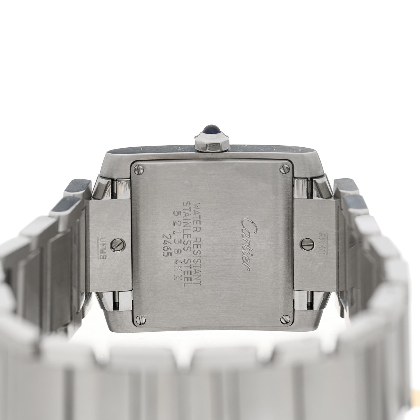 Stainless Steel 25mm Tank Francaise Quartz Watch