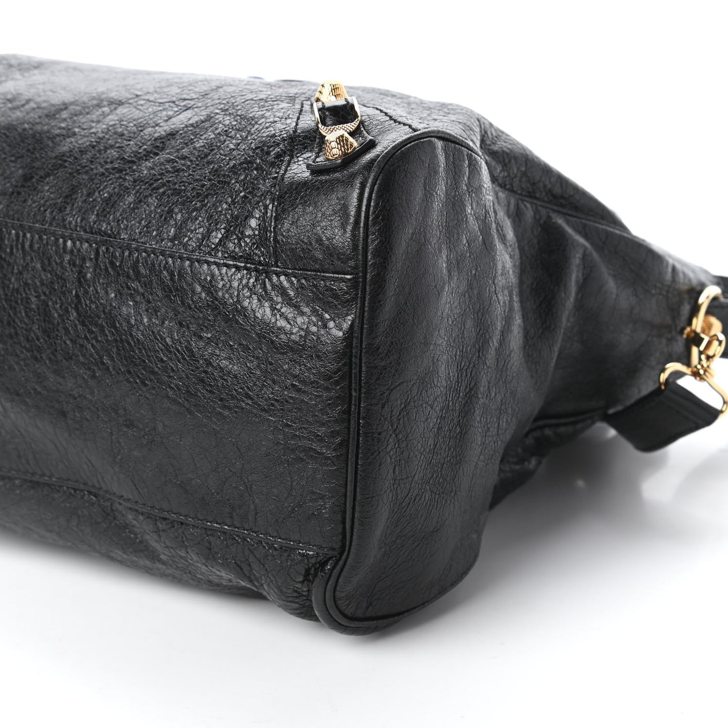 Agneau Giant 12 Gold Hardware Velo Black