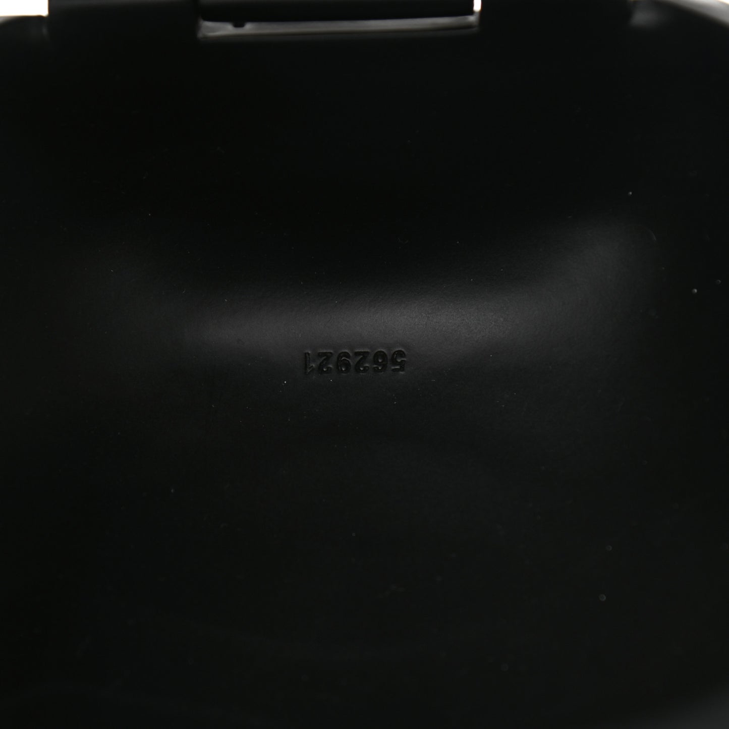X DISNEY Plastic Mickey Mouse Top Handle Bag Matte Black