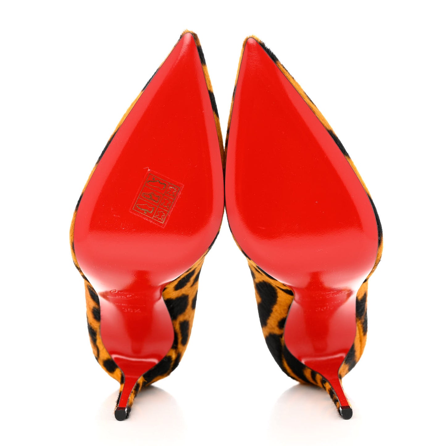 Calf Hair Leopard Kate 100 Pumps 36.5 Spicy