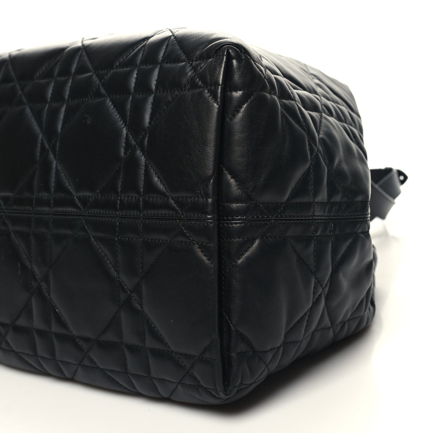 Calfskin Macrocannage Large Toujours Black