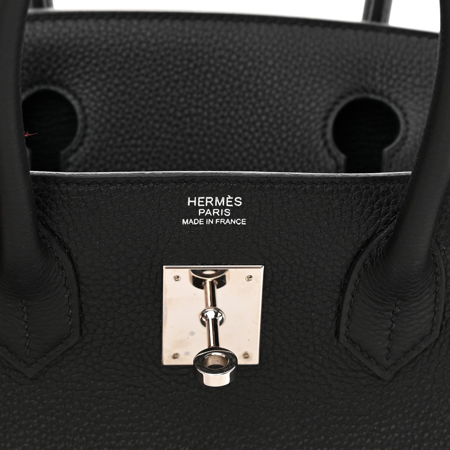 Hermes Togo Birkin 30 Black 6 of 14