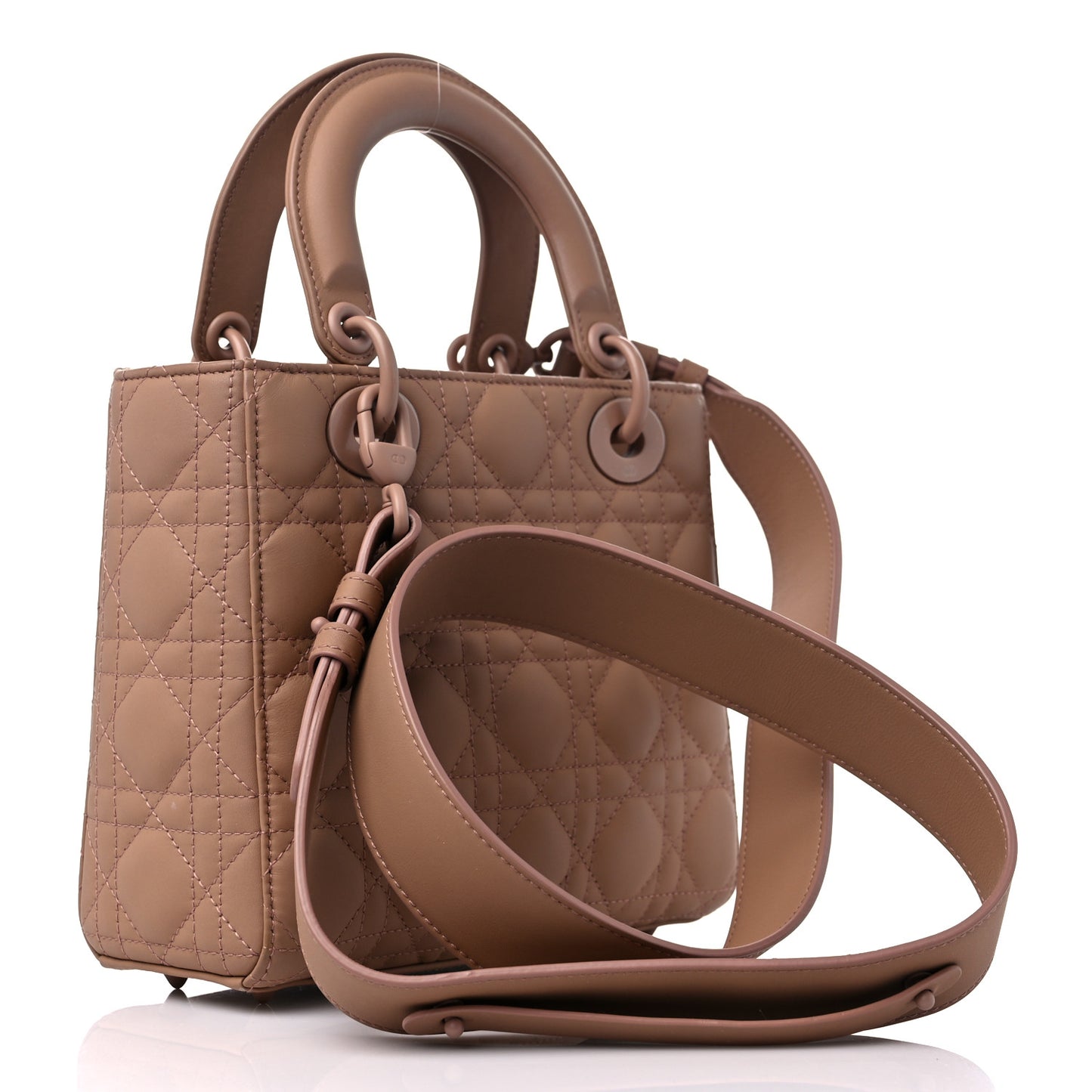 Ultra Matte Calfskin Cannage Small My ABCDior Lady Dior Fard