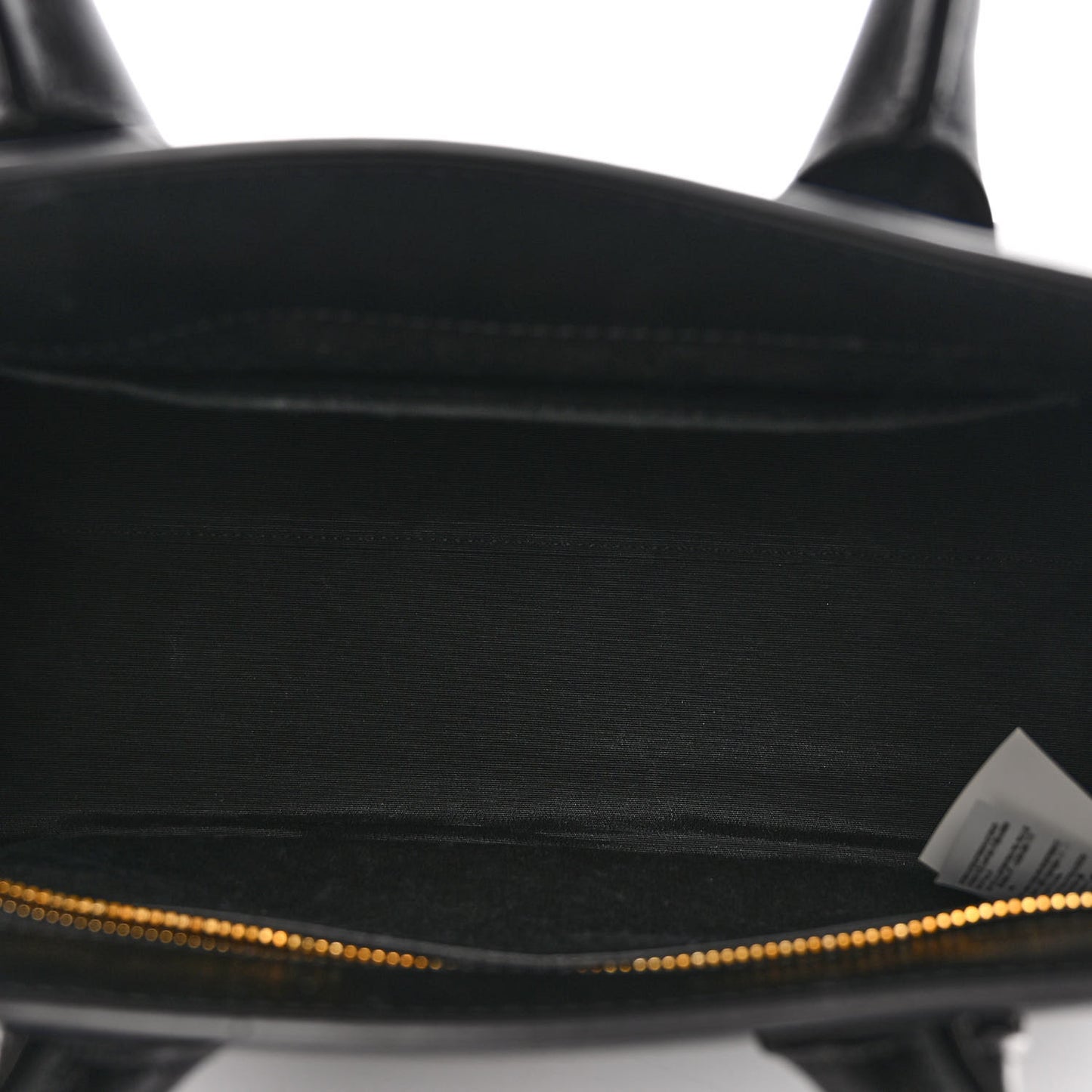 Grained Calfskin Large Virtus Top Handle Shoulder Bag Black