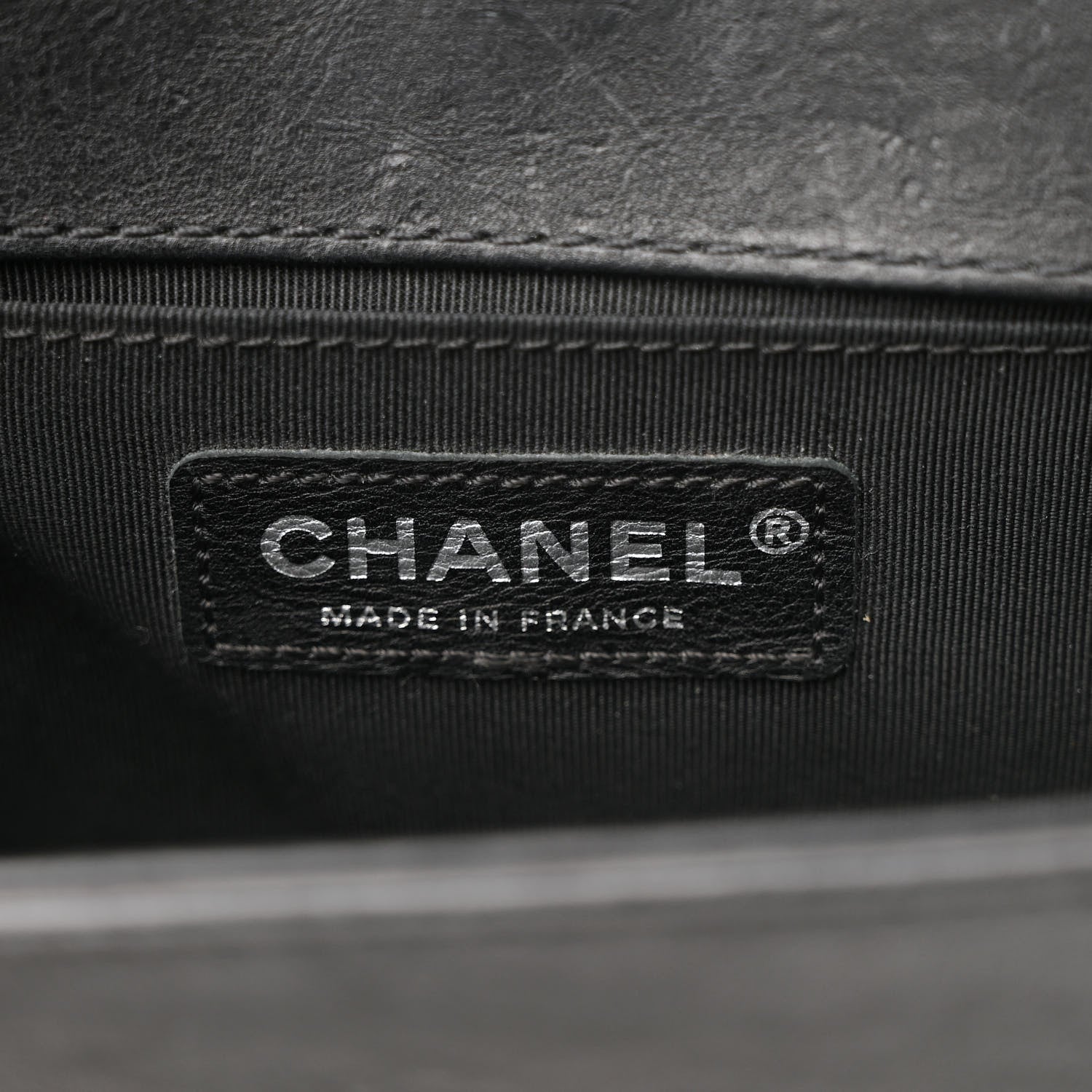 Chanel Calfskin Quilted Embellished Metal Small Boy Flap Black 6 of 15