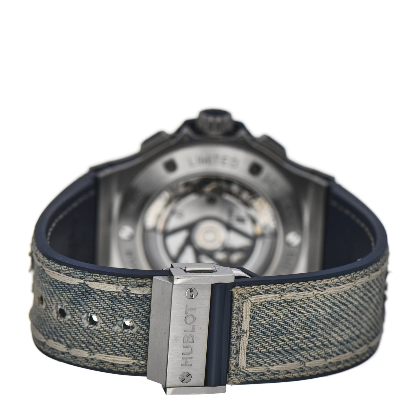 Stainless Steel Fabric 44mm Big Bang Limited Edition Automatic Watch Blue 301.SX.2770.NR.JEANS16