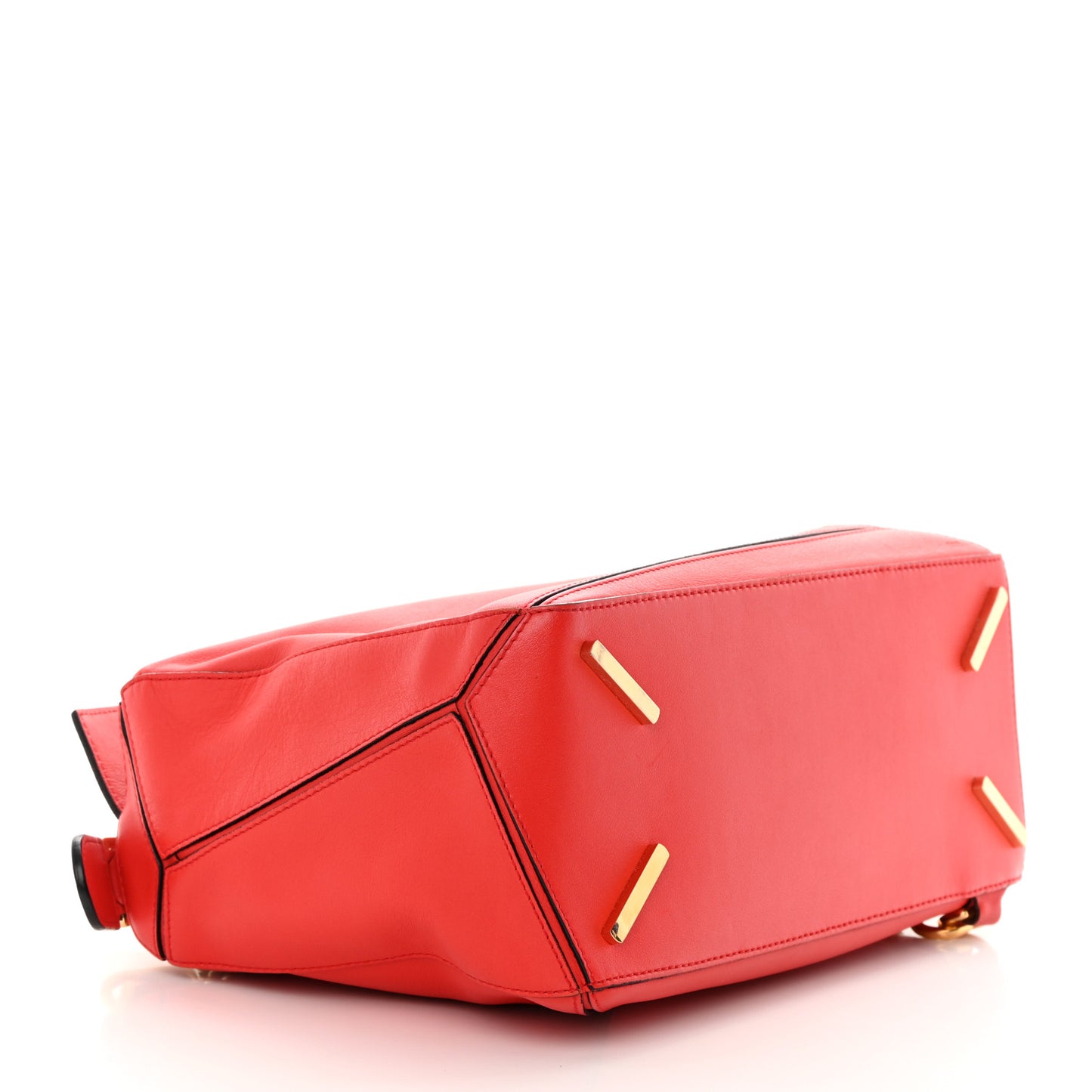 Calfskin Medium Puzzle Bag Scarlet