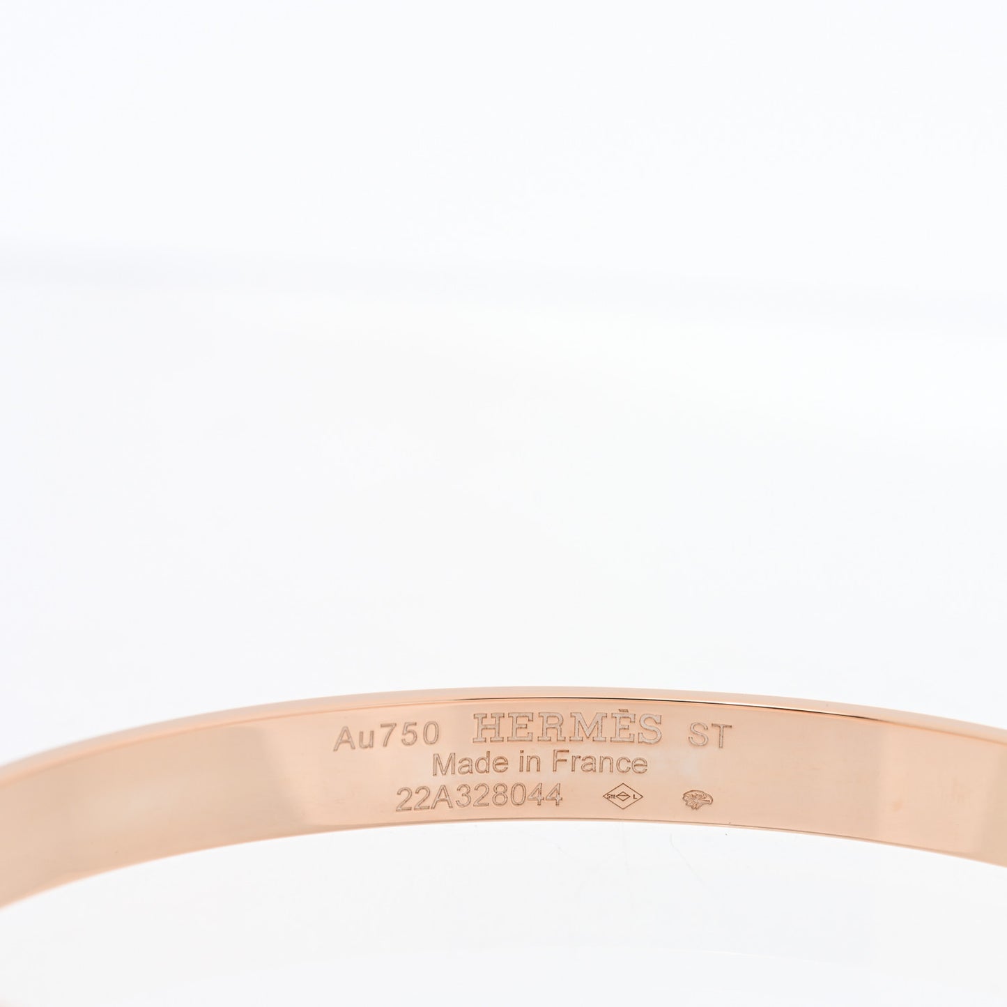 18K Rose Gold PM Collier De Chien Bracelet ST