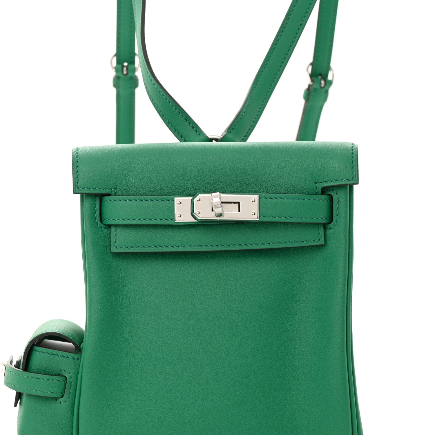 Hermes Swift Kelly Jump Backpack Vert Vertigo 8 of 10